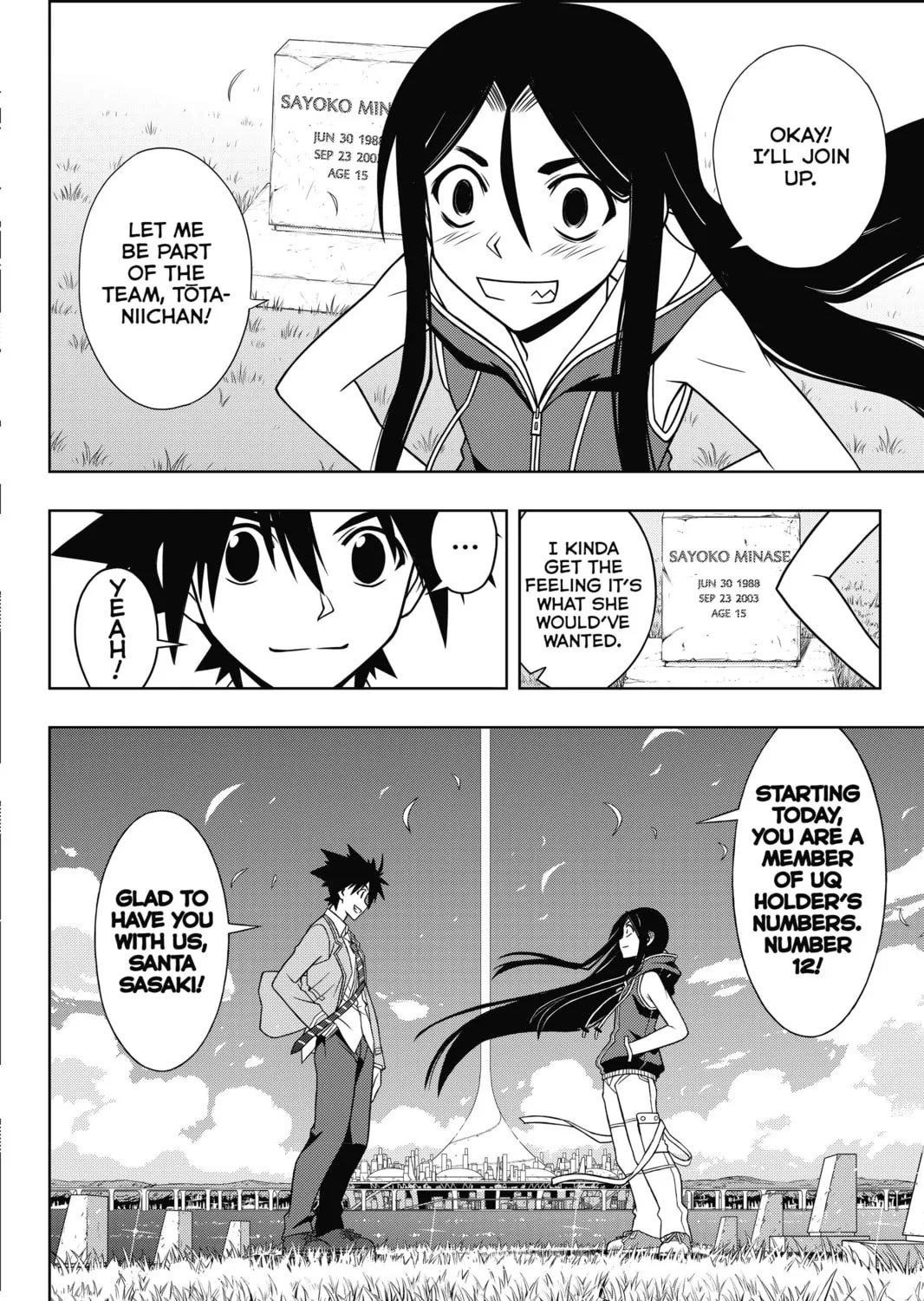 Read UQ HOLDER! chapter 61 image 2 on Lezhin