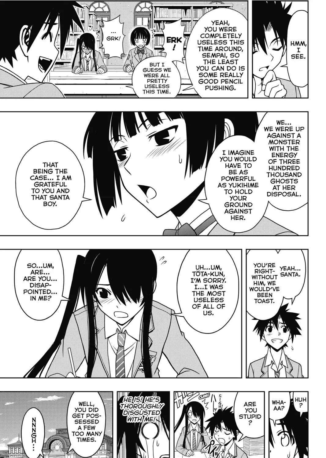 Read UQ HOLDER! chapter 61 image 8 on Lezhin
