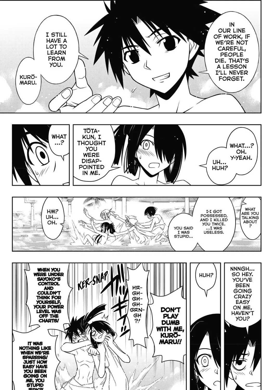Read UQ HOLDER! chapter 62 image 12 on Lezhin