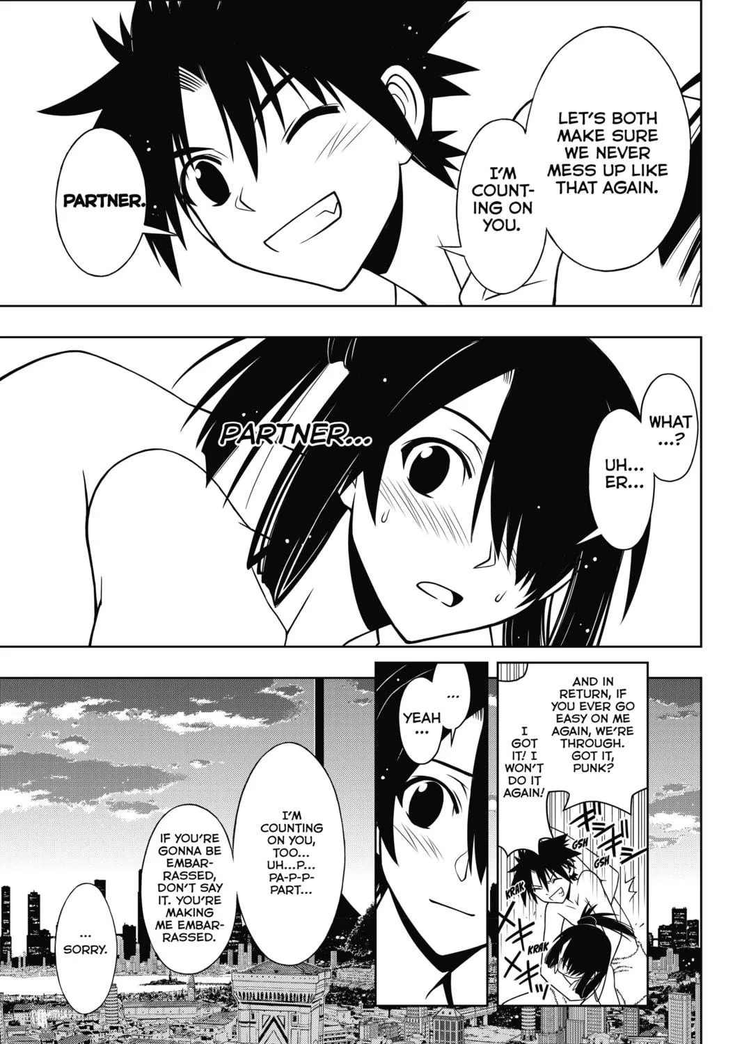 Read UQ HOLDER! chapter 62 image 16 on Lezhin