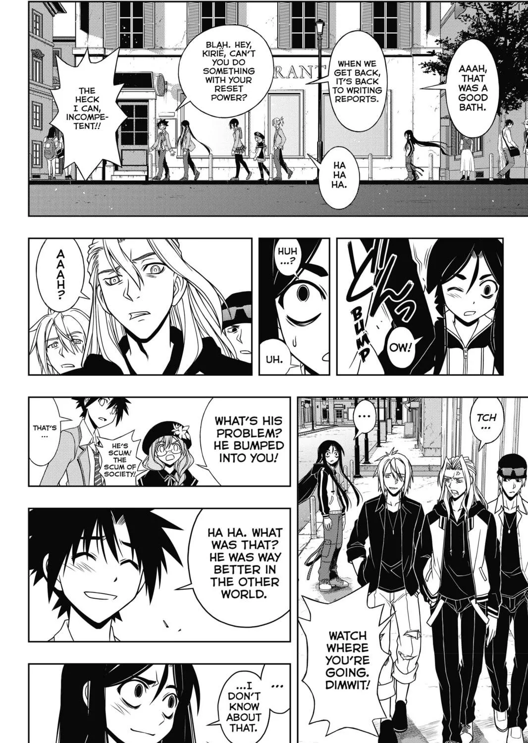 Read UQ HOLDER! chapter 62 image 18 on Lezhin