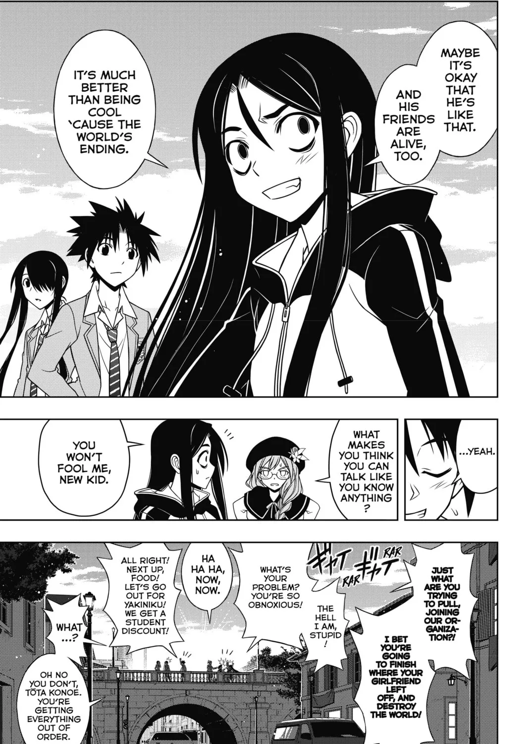 Read UQ HOLDER! chapter 62 image 20 on Lezhin