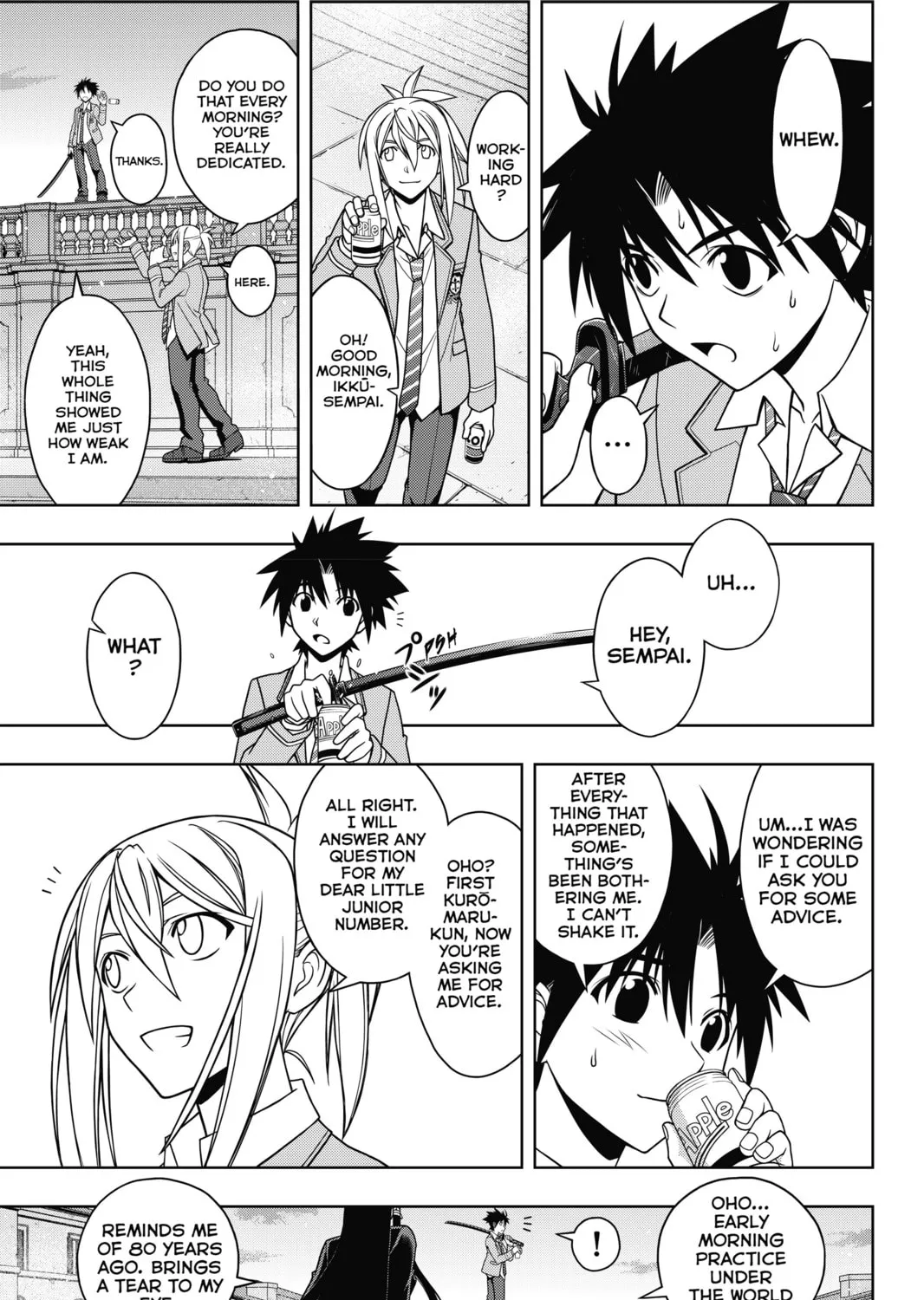 Read UQ HOLDER! chapter 62 image 26 on Lezhin