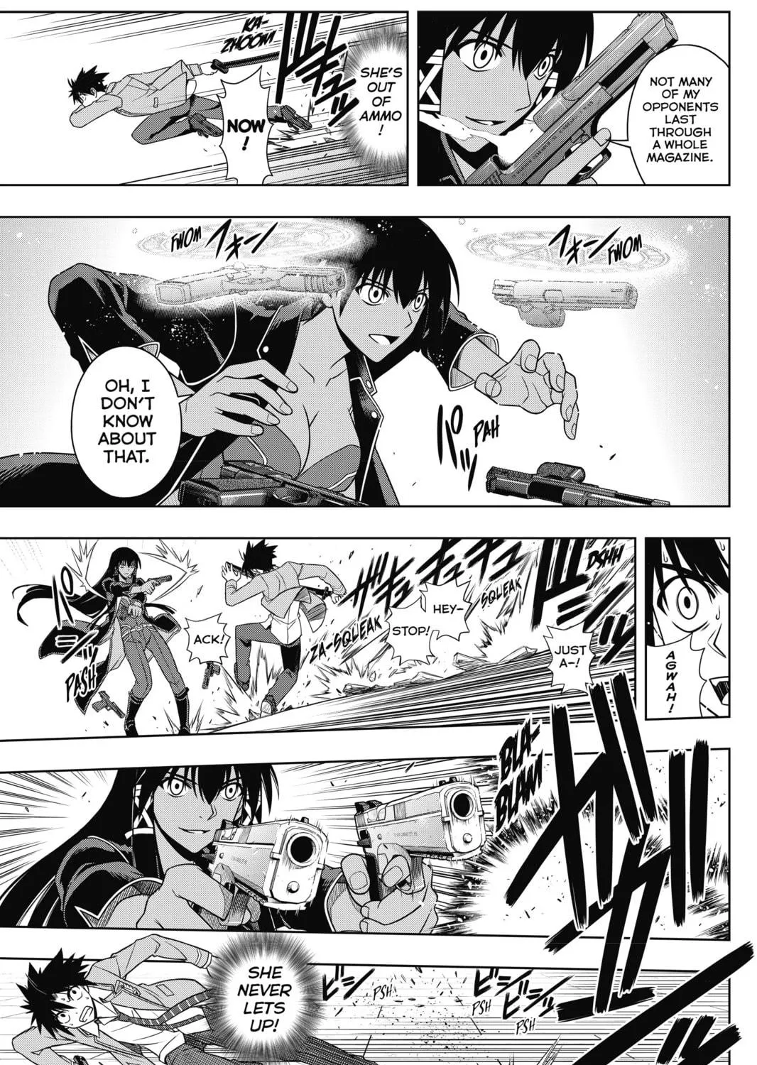 Read UQ HOLDER! chapter 63 image 18 on Lezhin