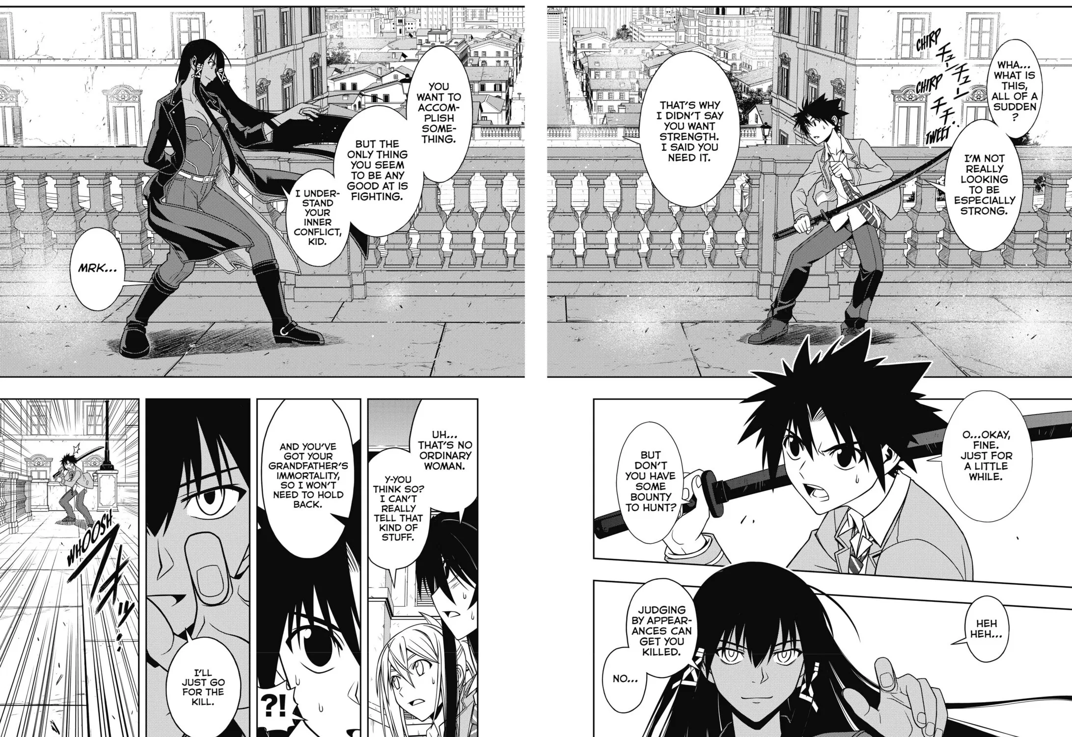 Read UQ HOLDER! chapter 63 image 2 on Lezhin