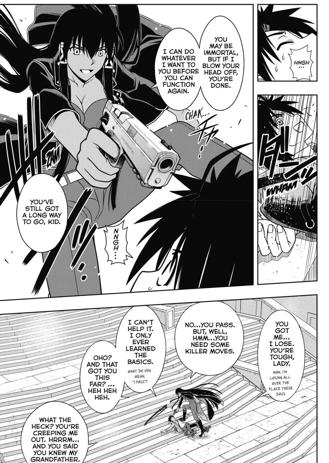 Read UQ HOLDER! chapter 63 image 22 on Lezhin