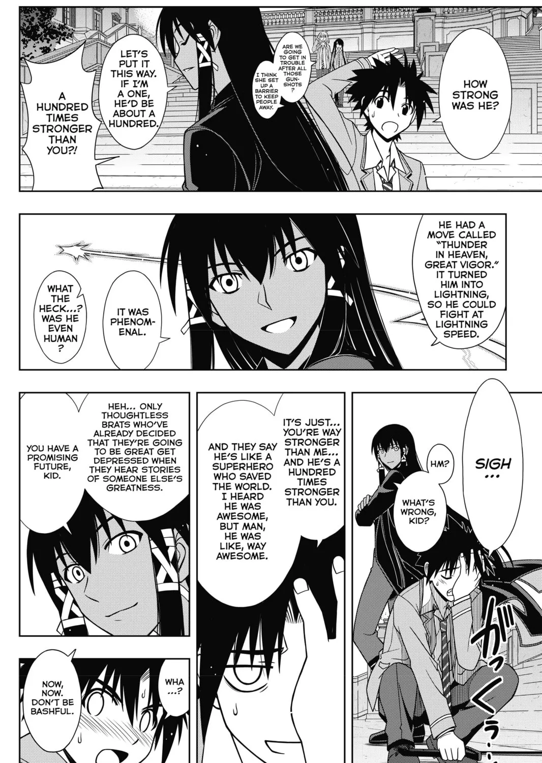 Read UQ HOLDER! chapter 63 image 24 on Lezhin