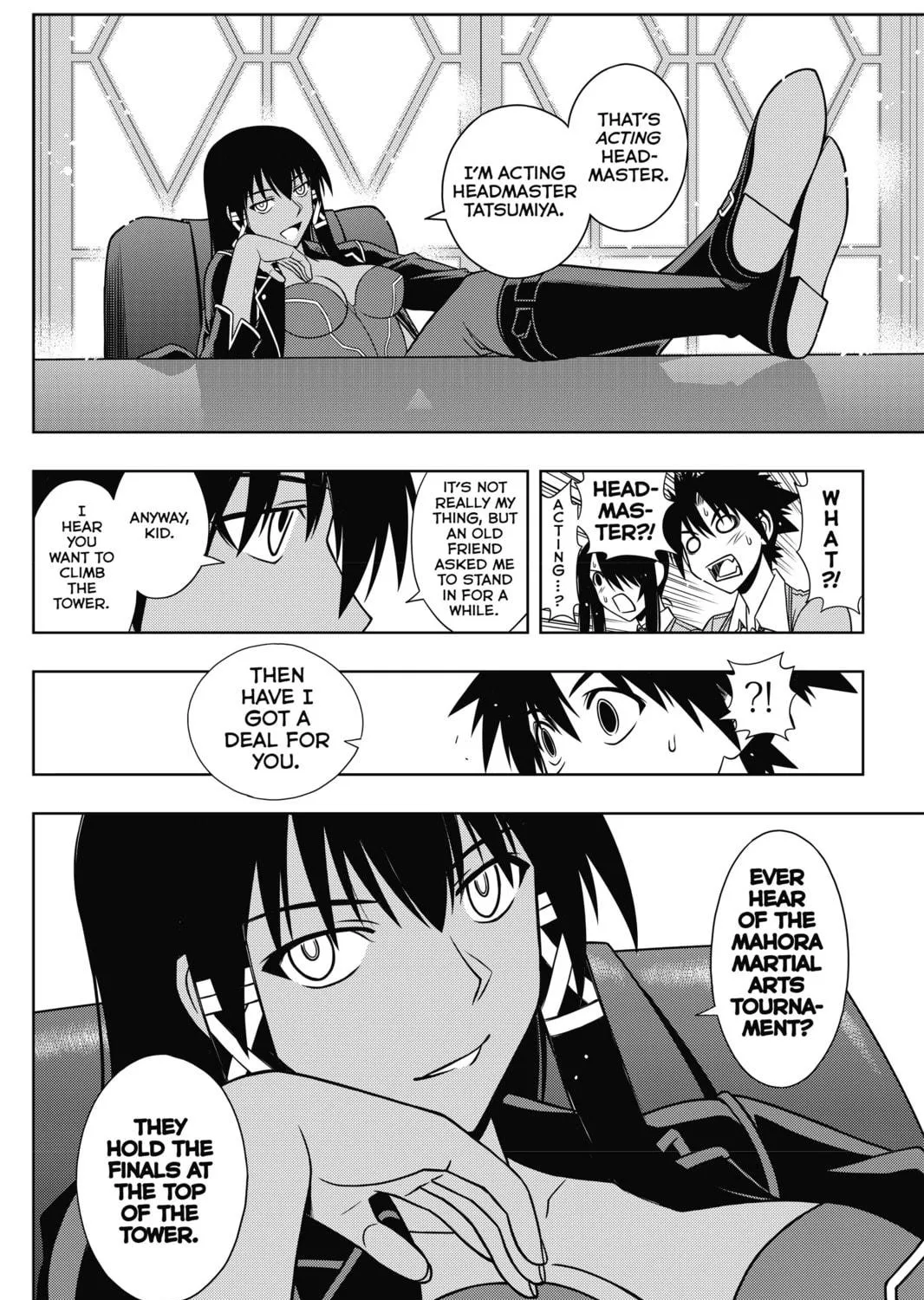 Read UQ HOLDER! chapter 63 image 28 on Lezhin