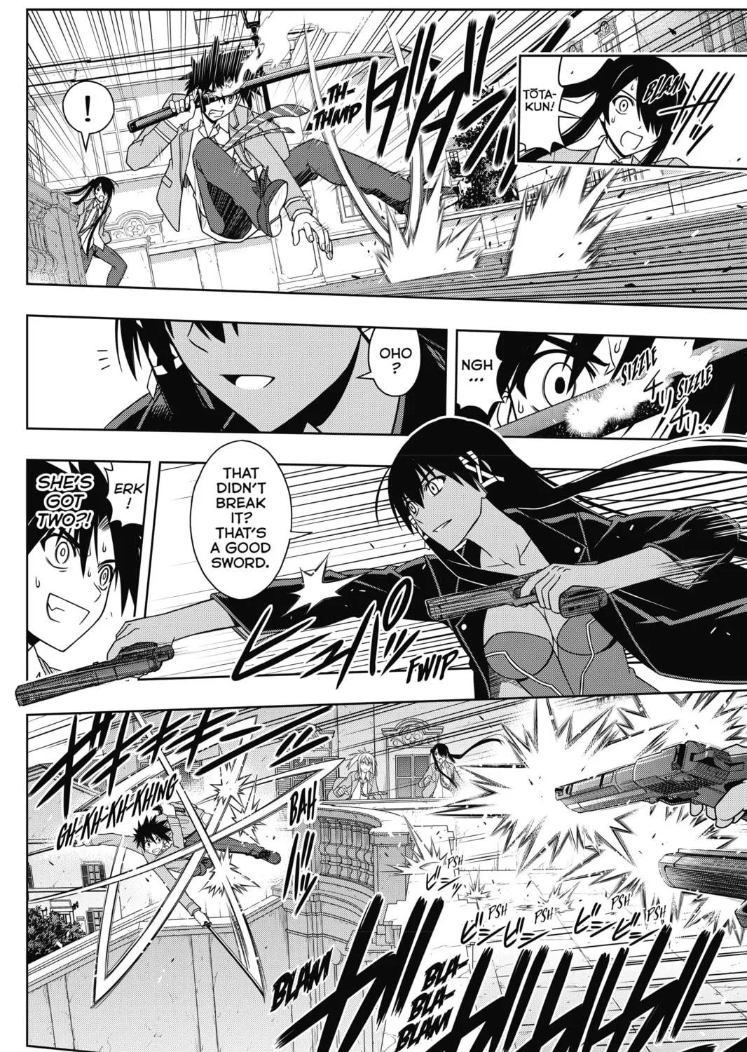 Read UQ HOLDER! chapter 63 image 8 on Lezhin