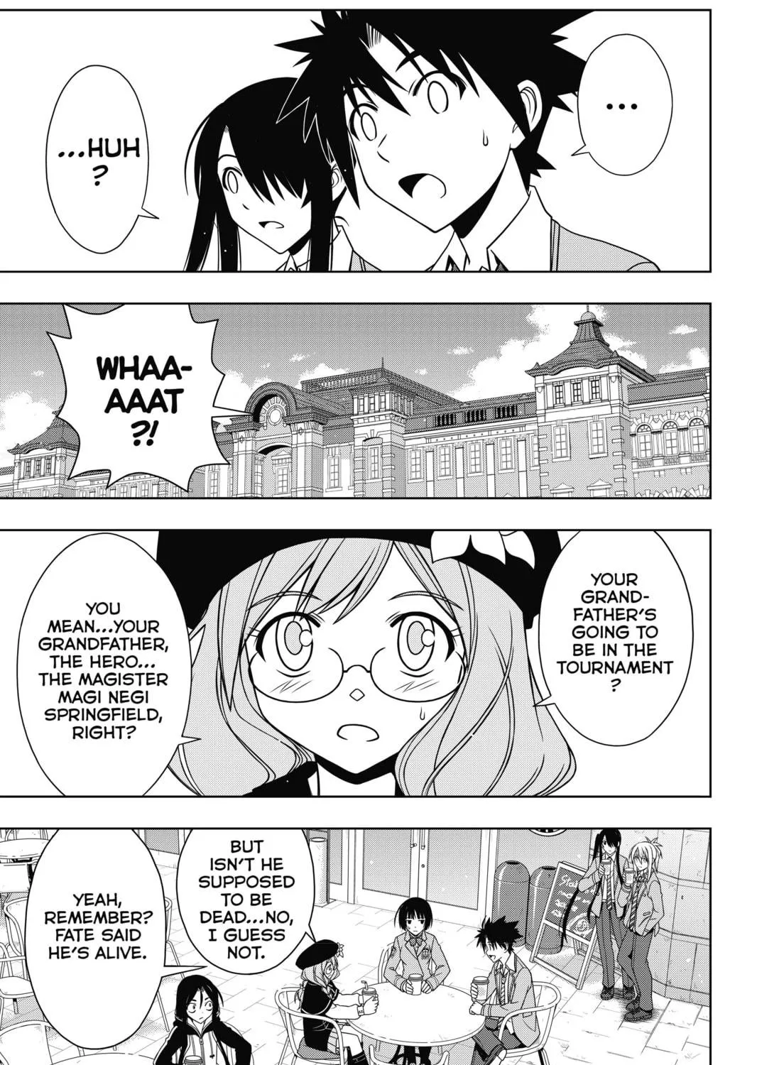 Read UQ HOLDER! chapter 64 image 16 on Lezhin