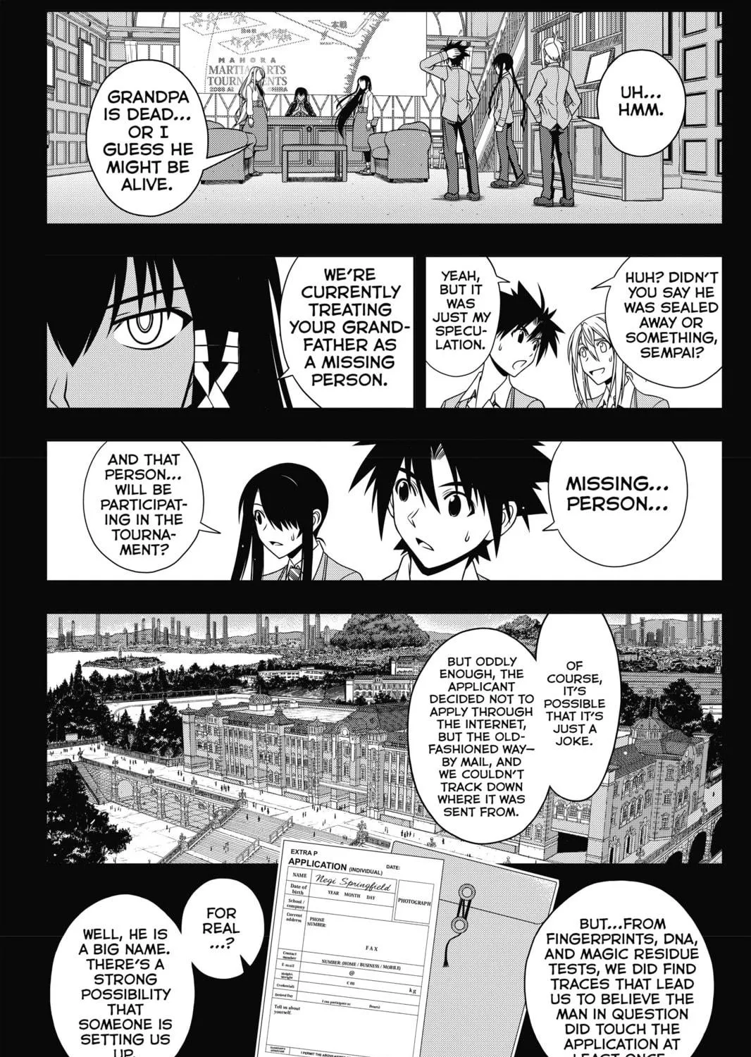 Read UQ HOLDER! chapter 64 image 18 on Lezhin