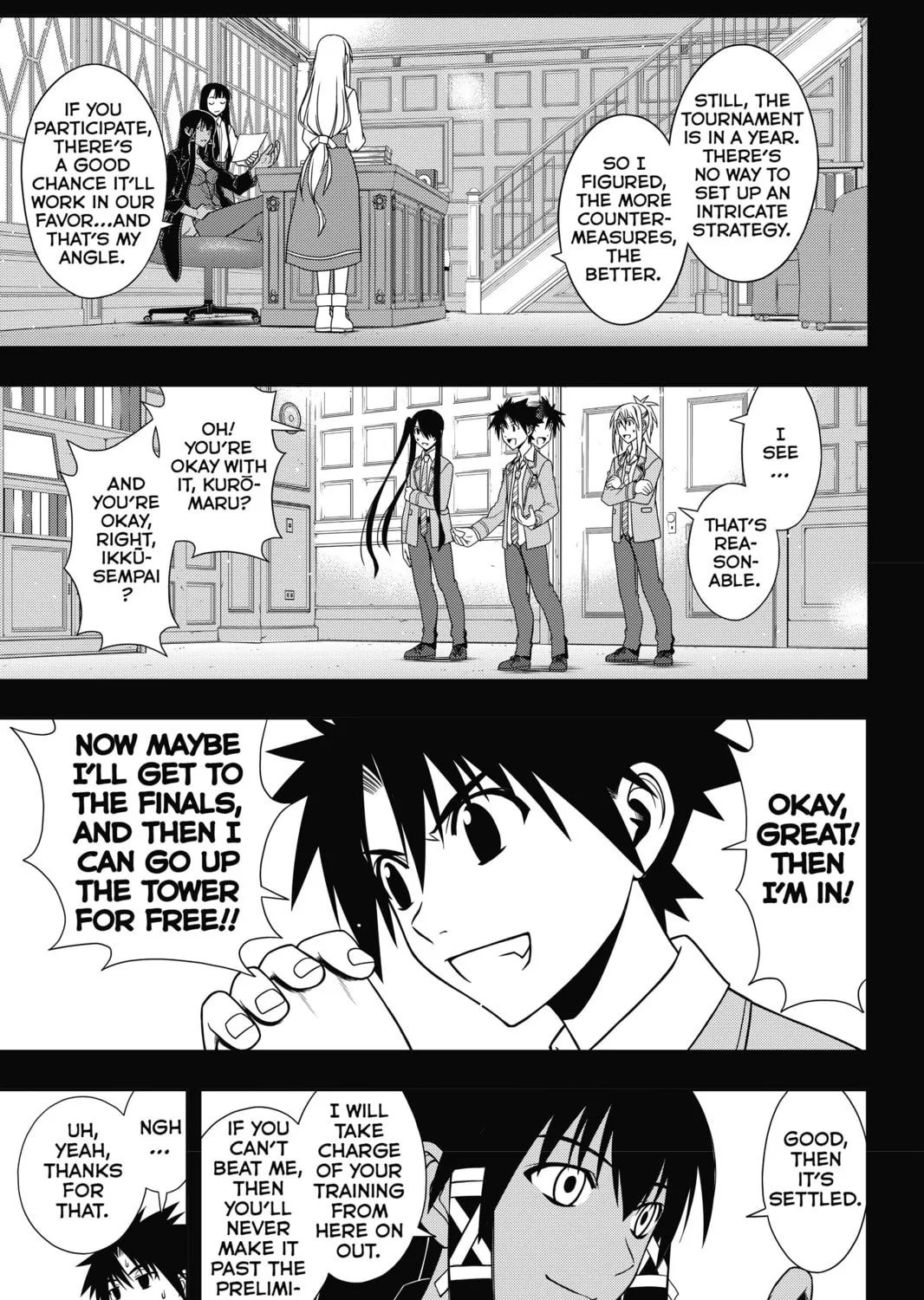 Read UQ HOLDER! chapter 64 image 20 on Lezhin