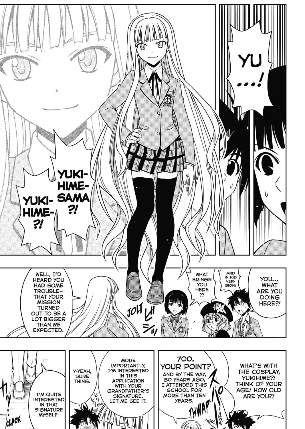 Read UQ HOLDER! chapter 64 image 24 on Lezhin