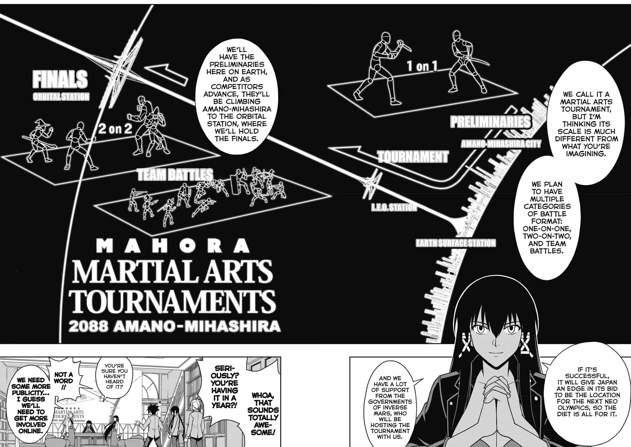 Read UQ HOLDER! chapter 64 image 4 on Lezhin