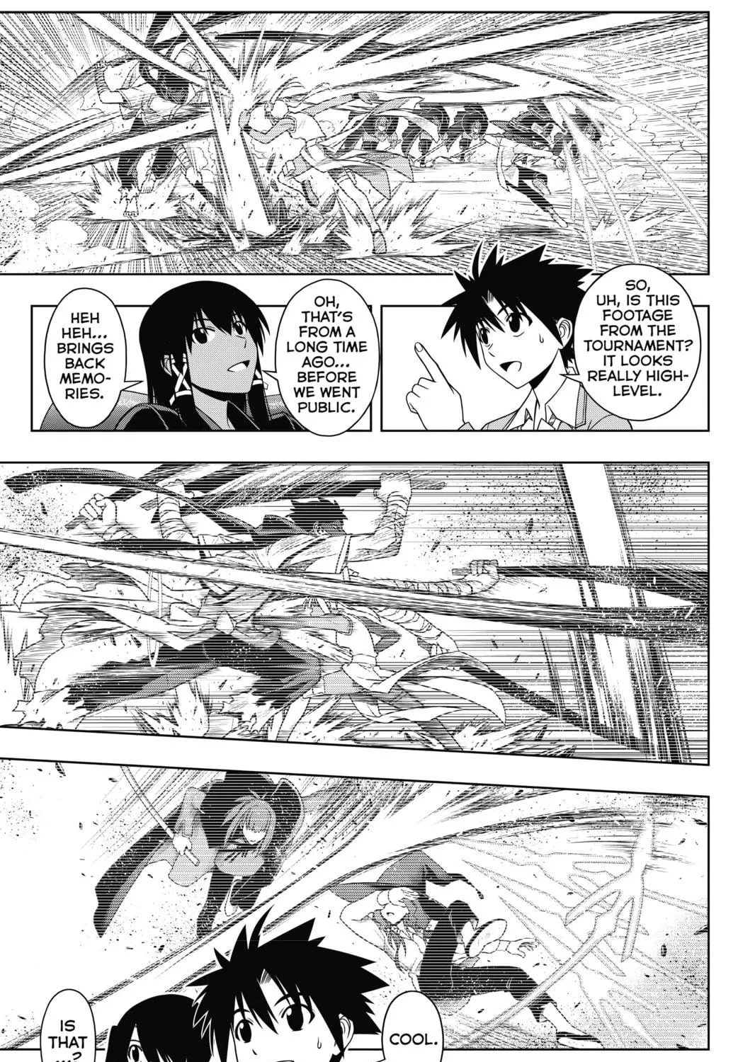 Read UQ HOLDER! chapter 64 image 8 on Lezhin