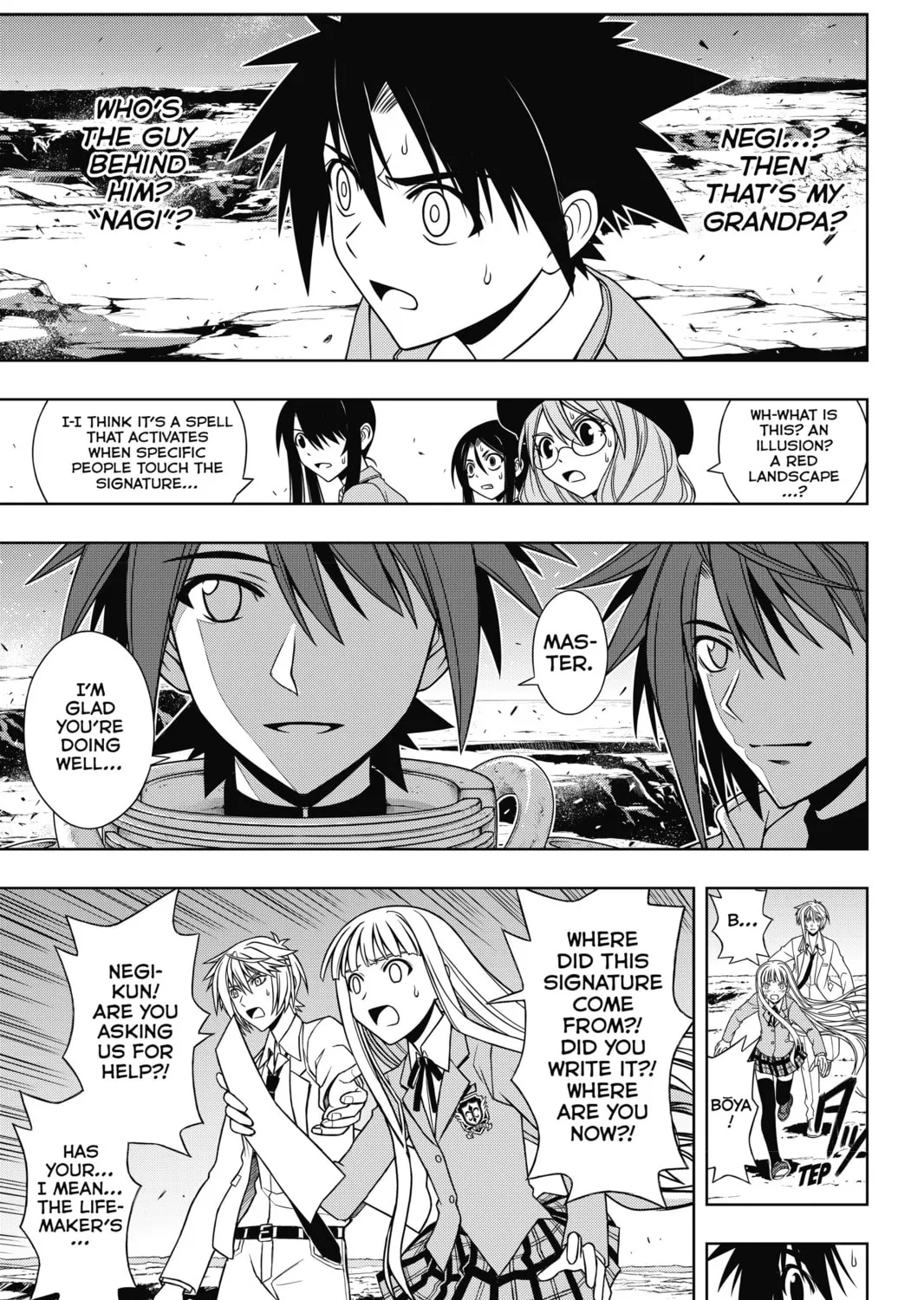 Read UQ HOLDER! chapter 65 image 14 on Lezhin