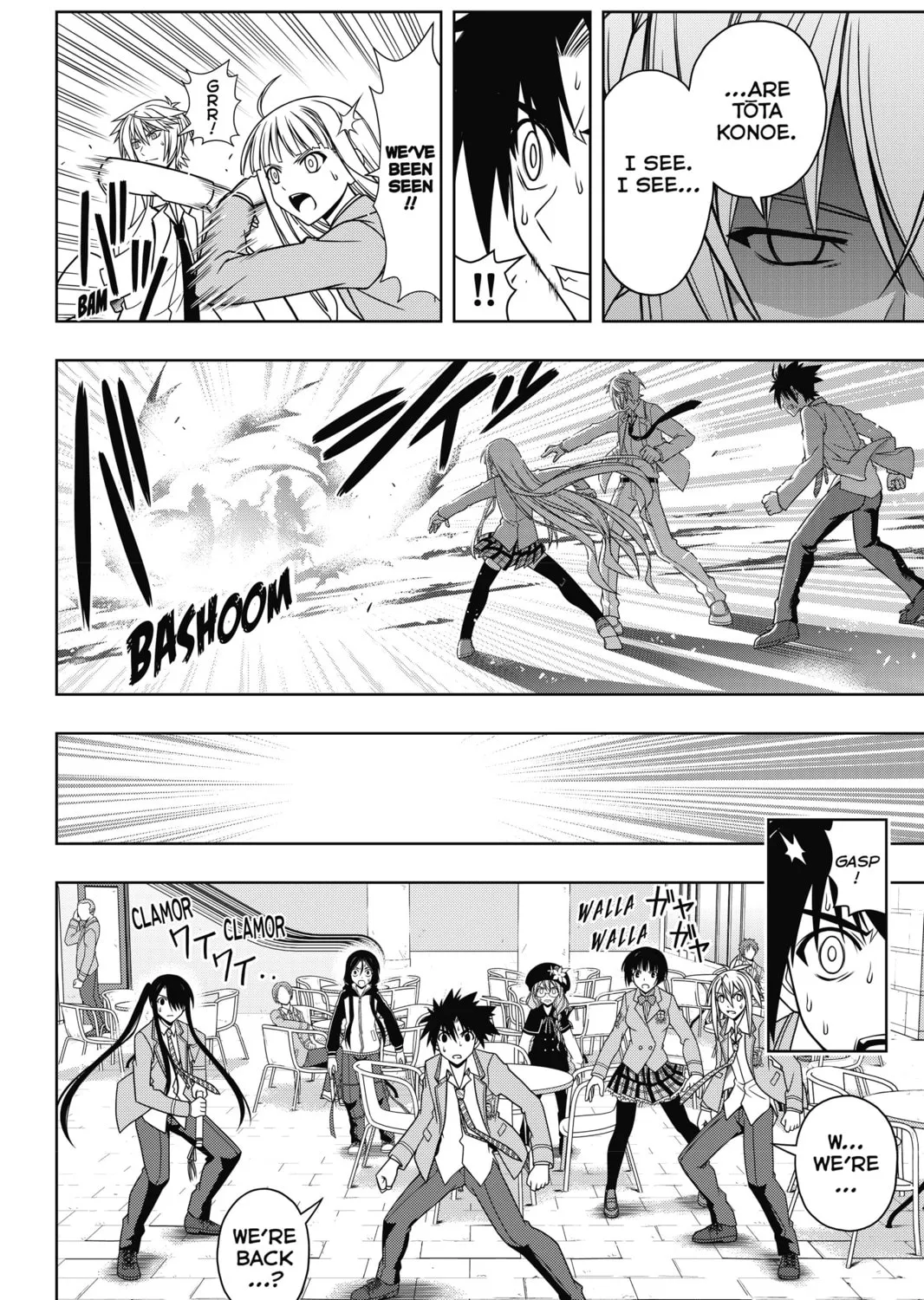 Read UQ HOLDER! chapter 65 image 20 on Lezhin