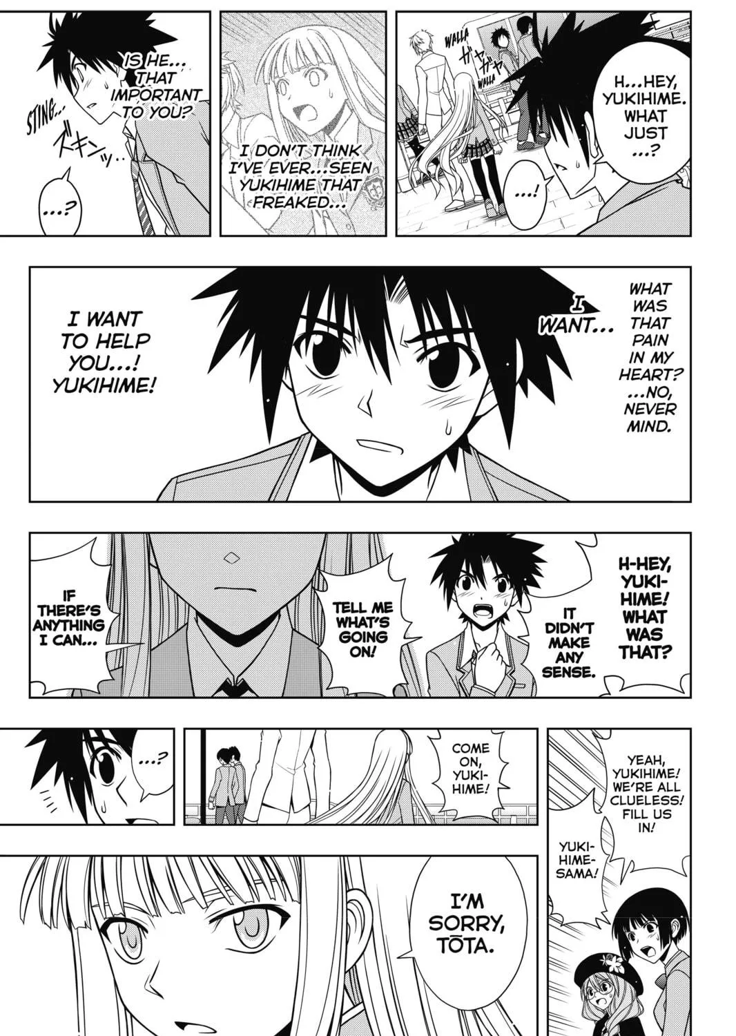 Read UQ HOLDER! chapter 65 image 22 on Lezhin