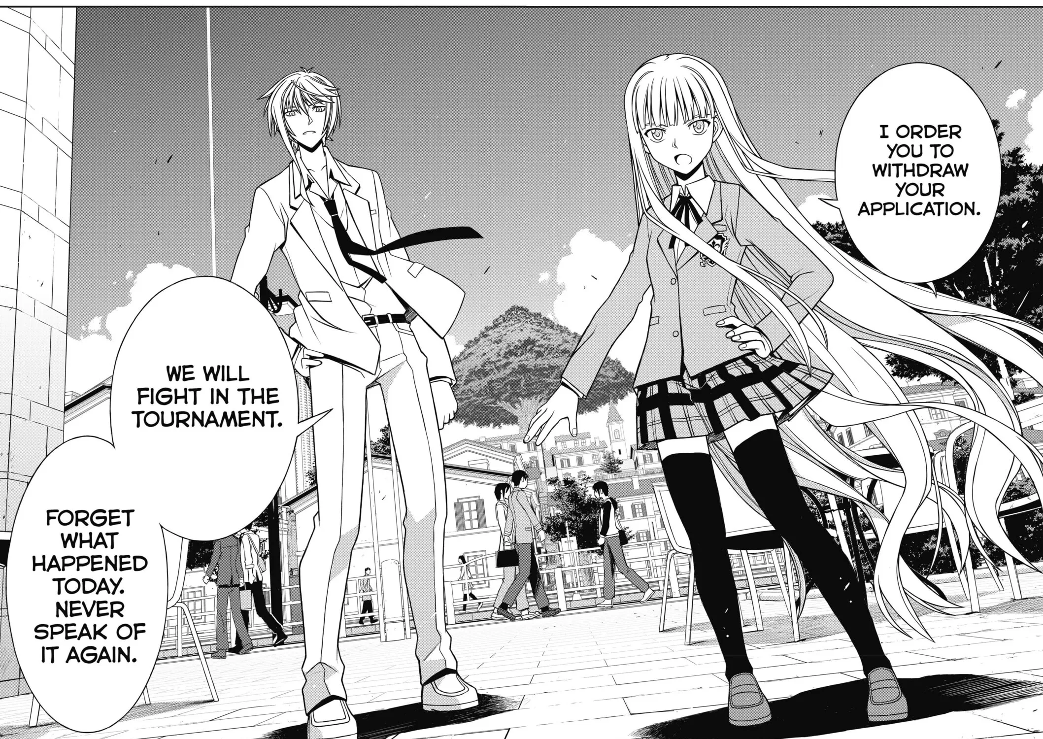 Read UQ HOLDER! chapter 65 image 24 on Lezhin