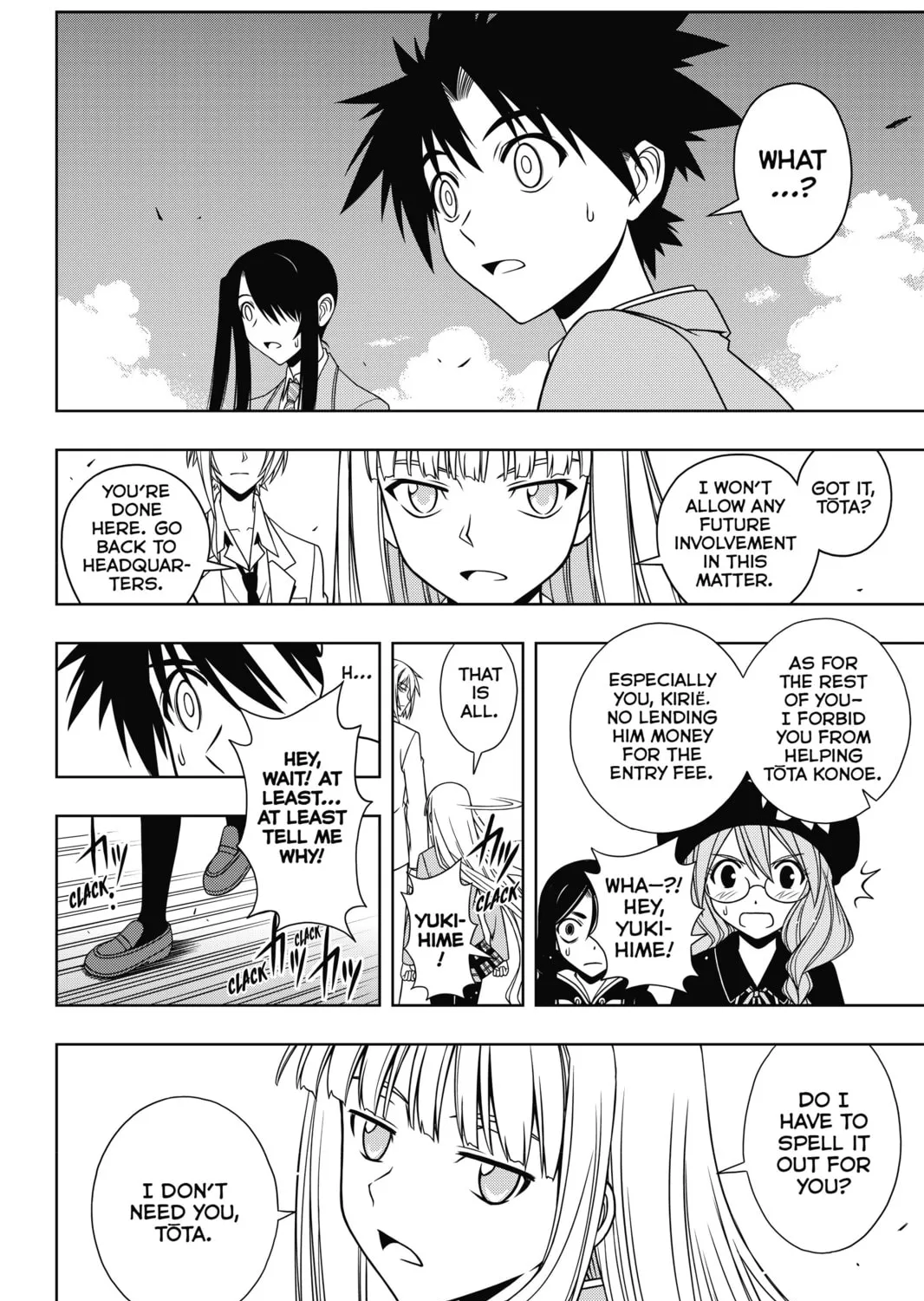 Read UQ HOLDER! chapter 65 image 26 on Lezhin