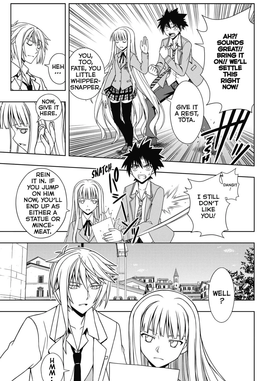 Read UQ HOLDER! chapter 65 image 4 on Lezhin