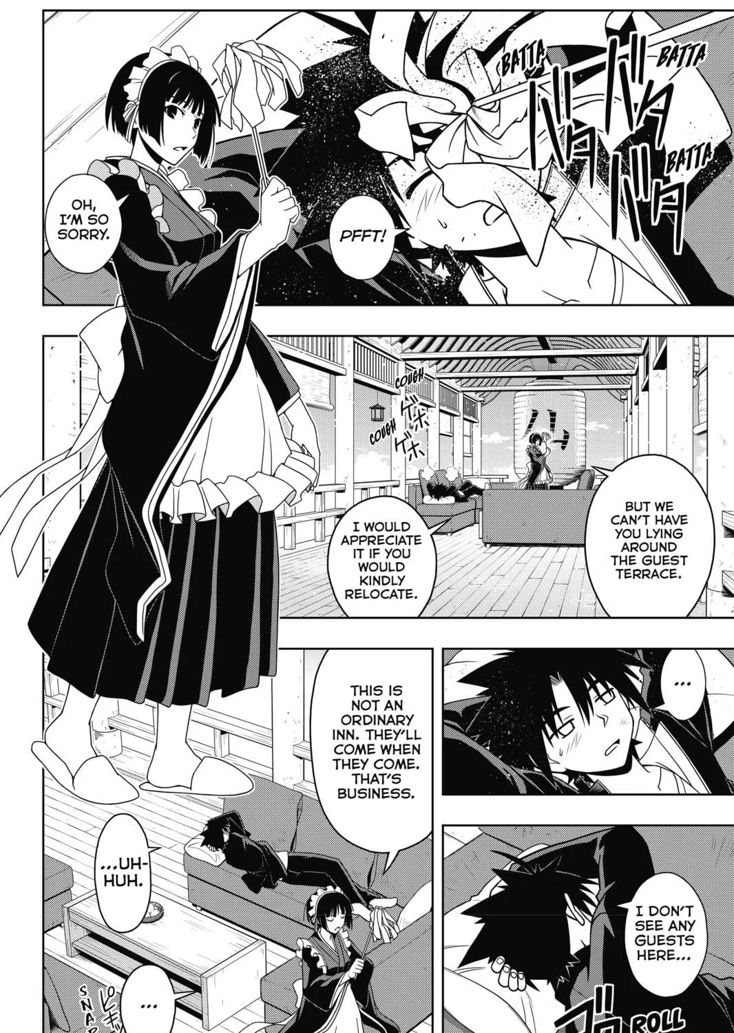 Read UQ HOLDER! chapter 66 image 10 on Lezhin