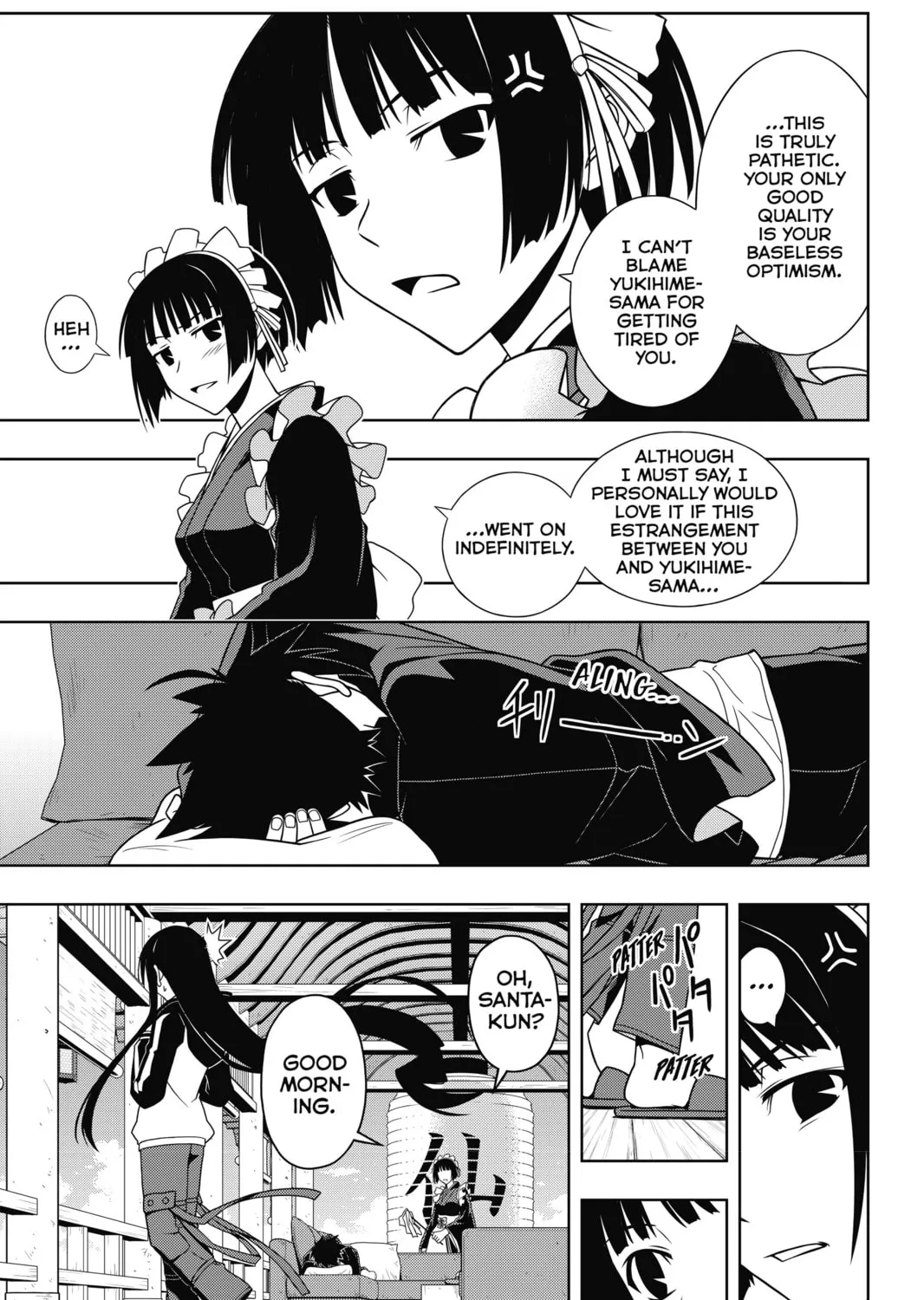 Read UQ HOLDER! chapter 66 image 12 on Lezhin