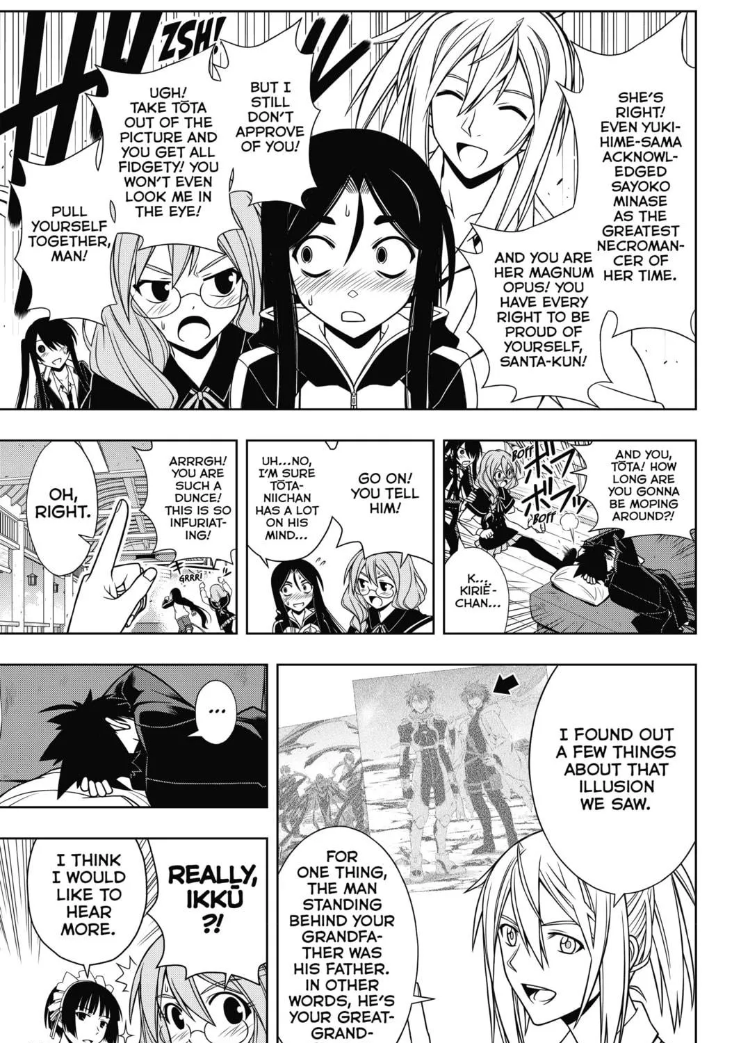 Read UQ HOLDER! chapter 66 image 16 on Lezhin