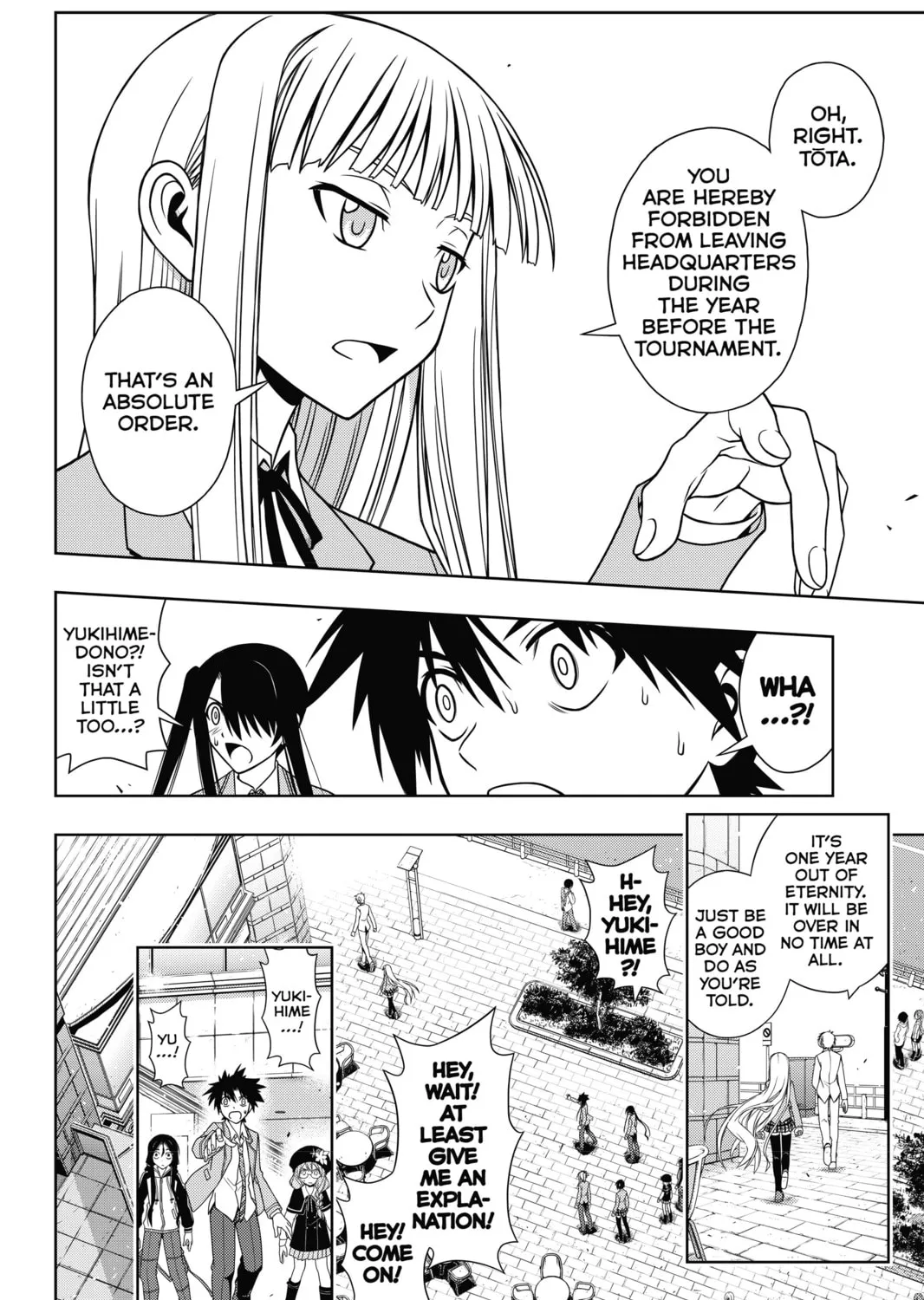 Read UQ HOLDER! chapter 66 image 2 on Lezhin