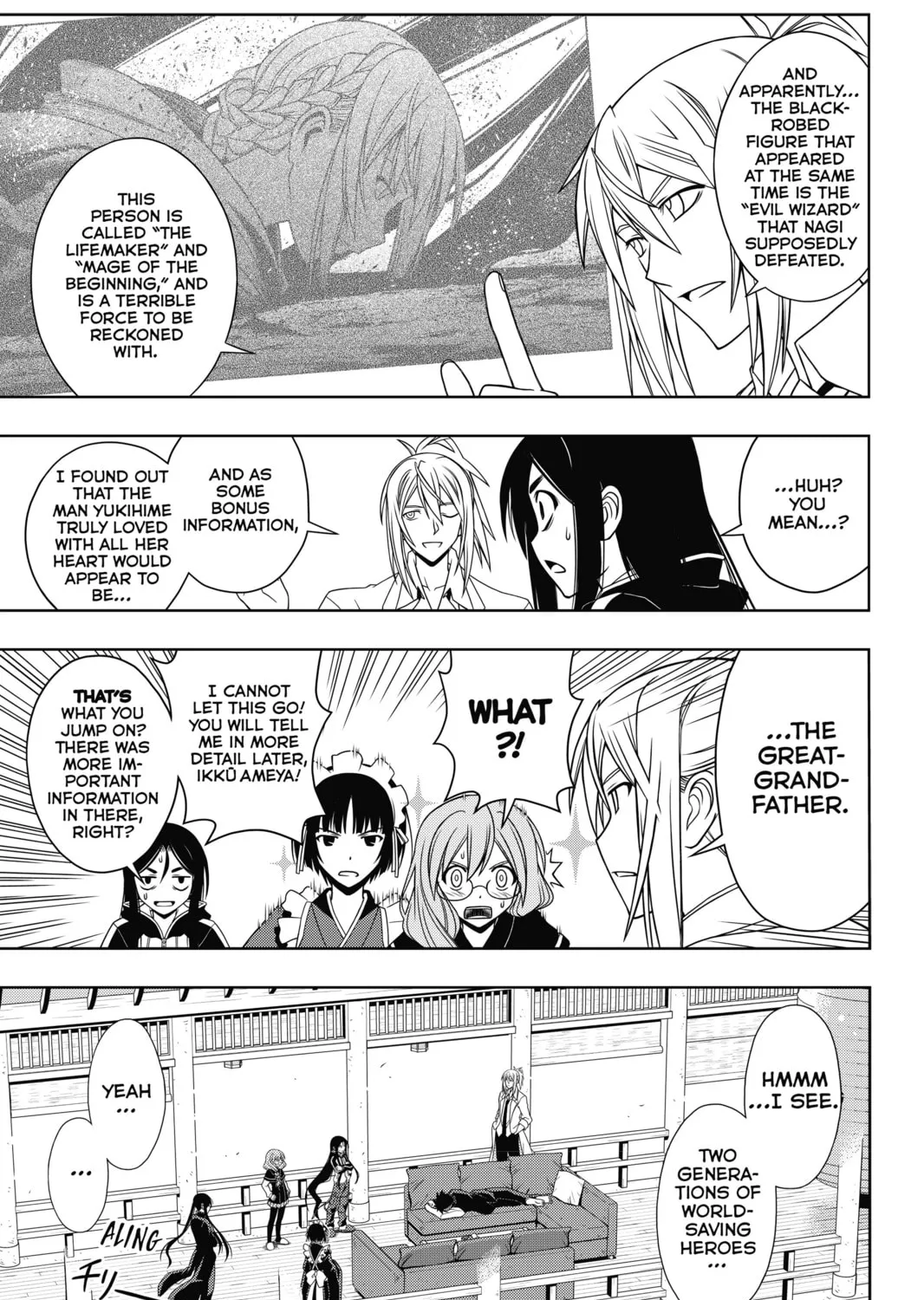 Read UQ HOLDER! chapter 66 image 20 on Lezhin