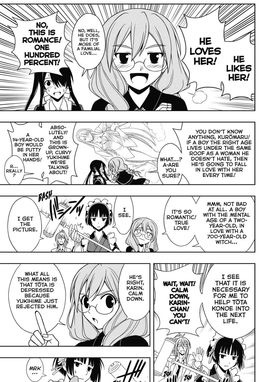 Read UQ HOLDER! chapter 66 image 24 on Lezhin
