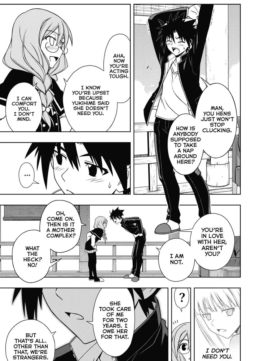 Read UQ HOLDER! chapter 66 image 28 on Lezhin