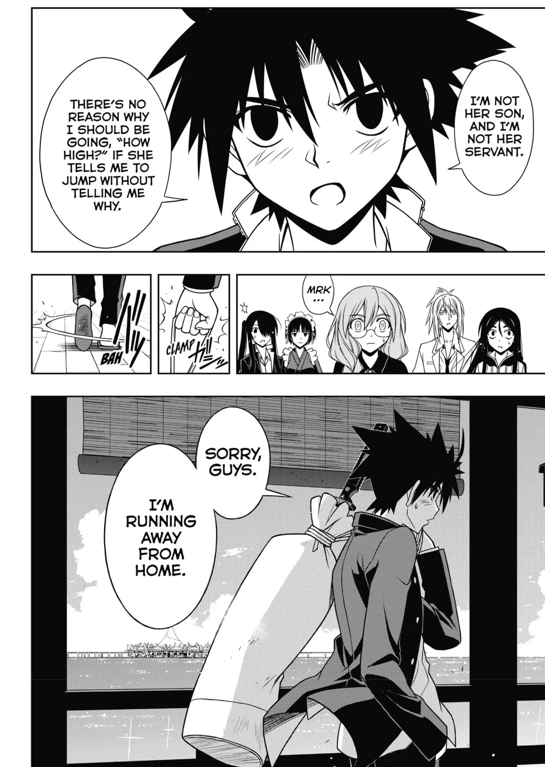 Read UQ HOLDER! chapter 66 image 30 on Lezhin