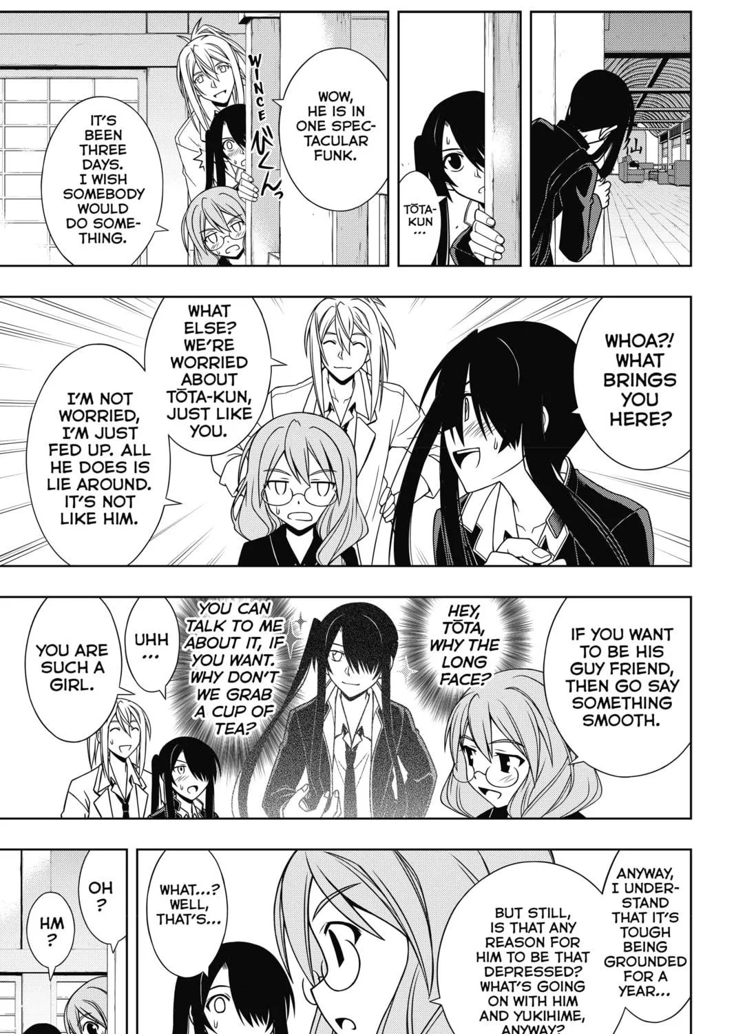 Read UQ HOLDER! chapter 66 image 8 on Lezhin
