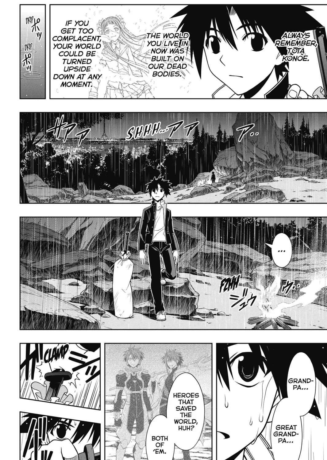 Read UQ HOLDER! chapter 67 image 14 on Lezhin