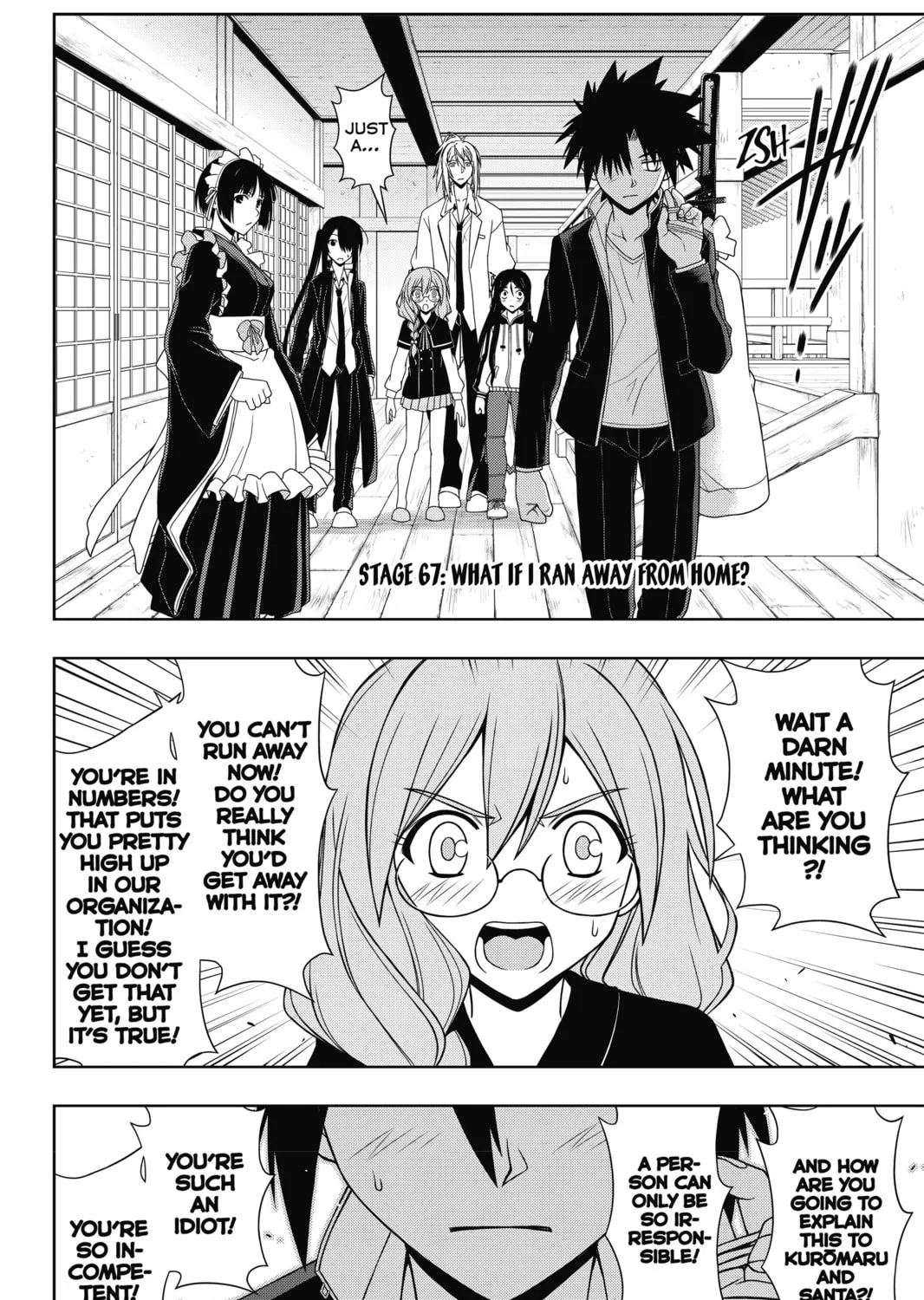 Read UQ HOLDER! chapter 67 image 2 on Lezhin