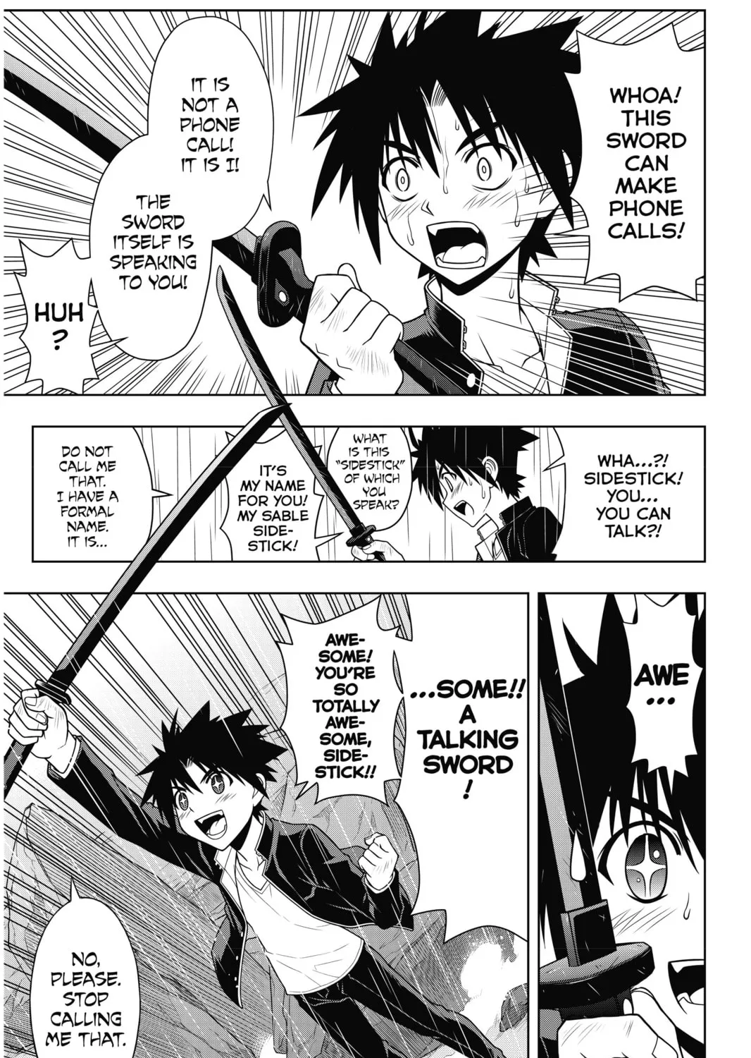 Read UQ HOLDER! chapter 67 image 24 on Lezhin