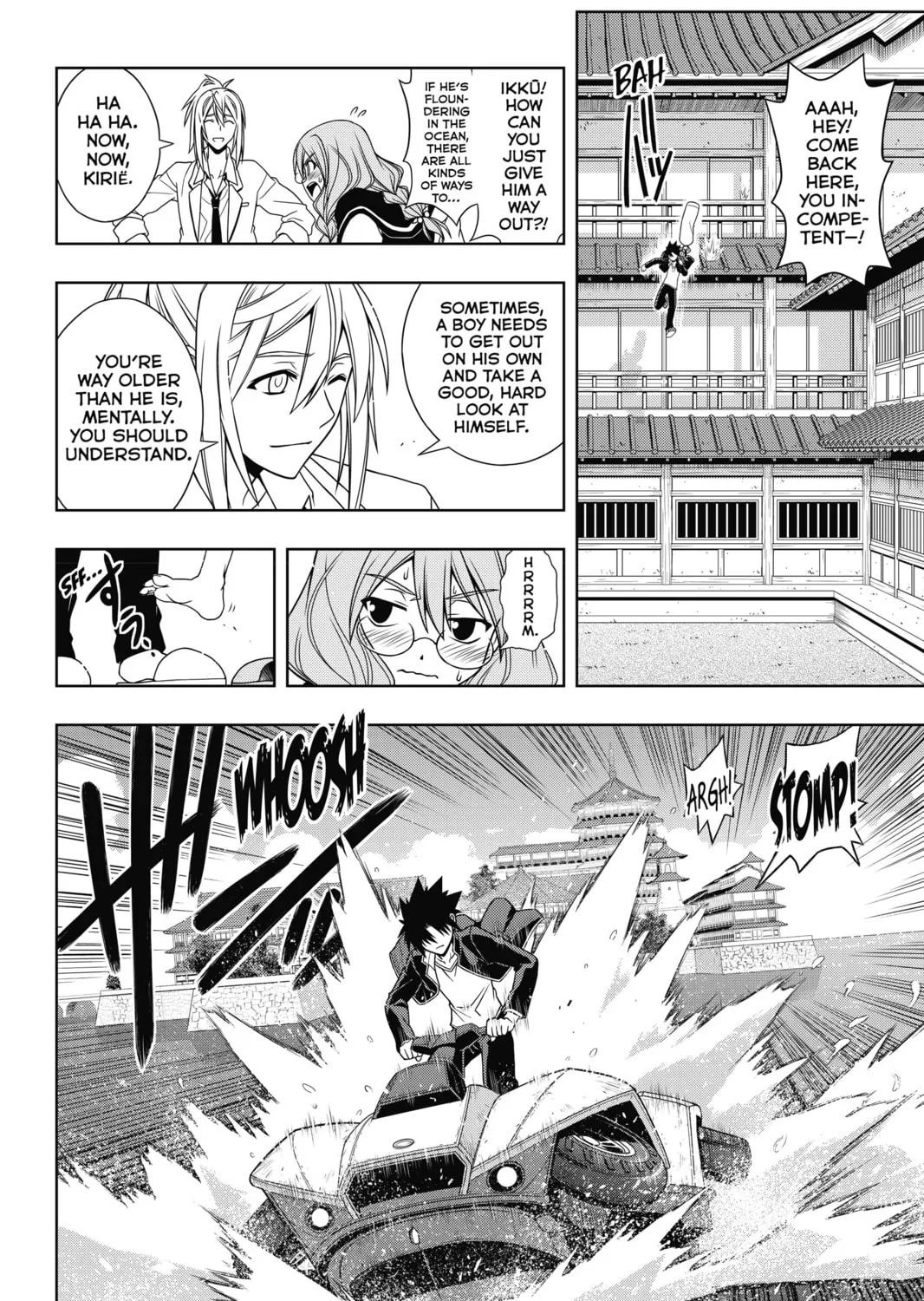 Read UQ HOLDER! chapter 67 image 6 on Lezhin