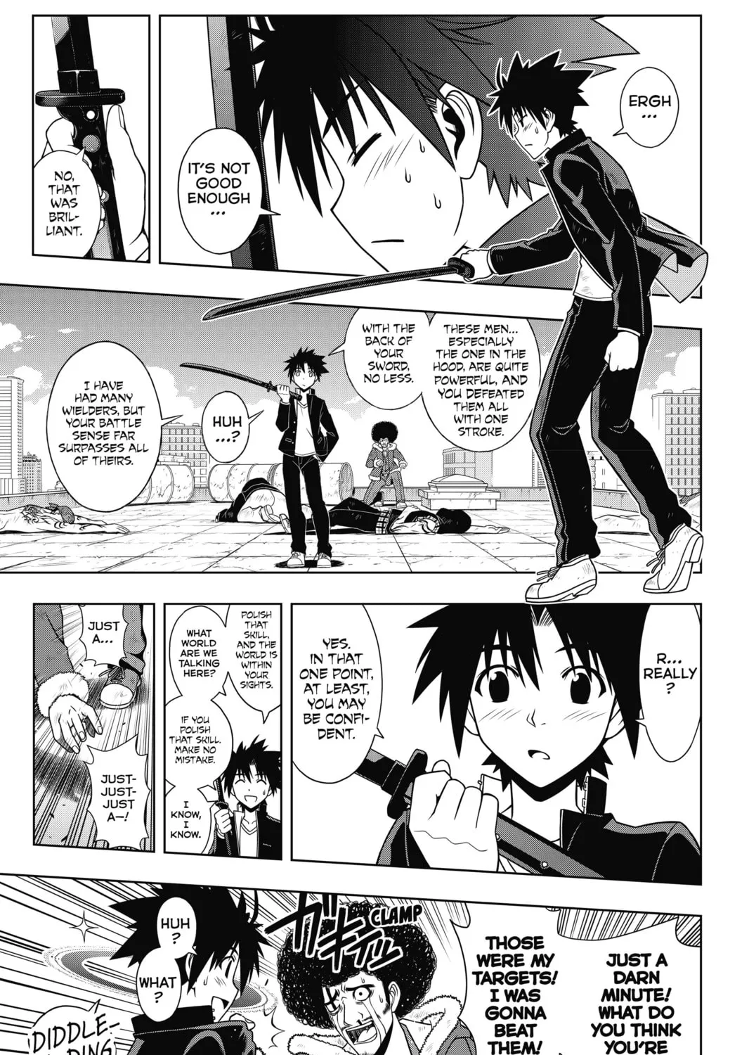 Read UQ HOLDER! chapter 68 image 12 on Lezhin