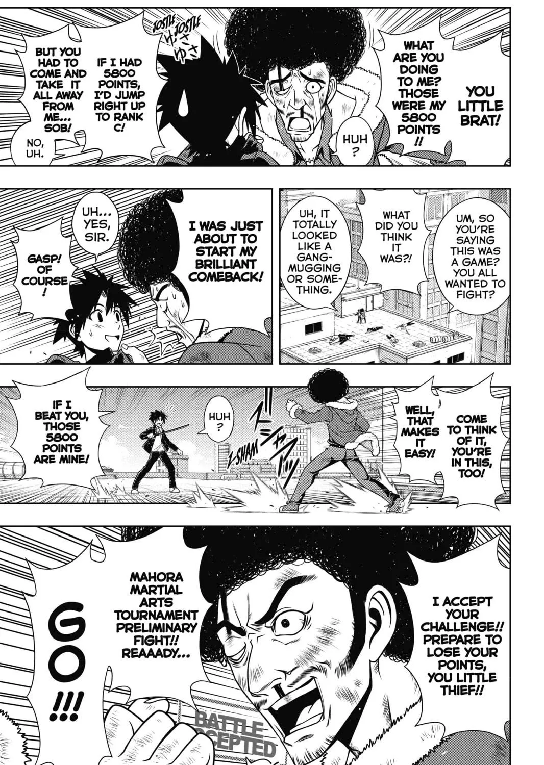 Read UQ HOLDER! chapter 68 image 16 on Lezhin
