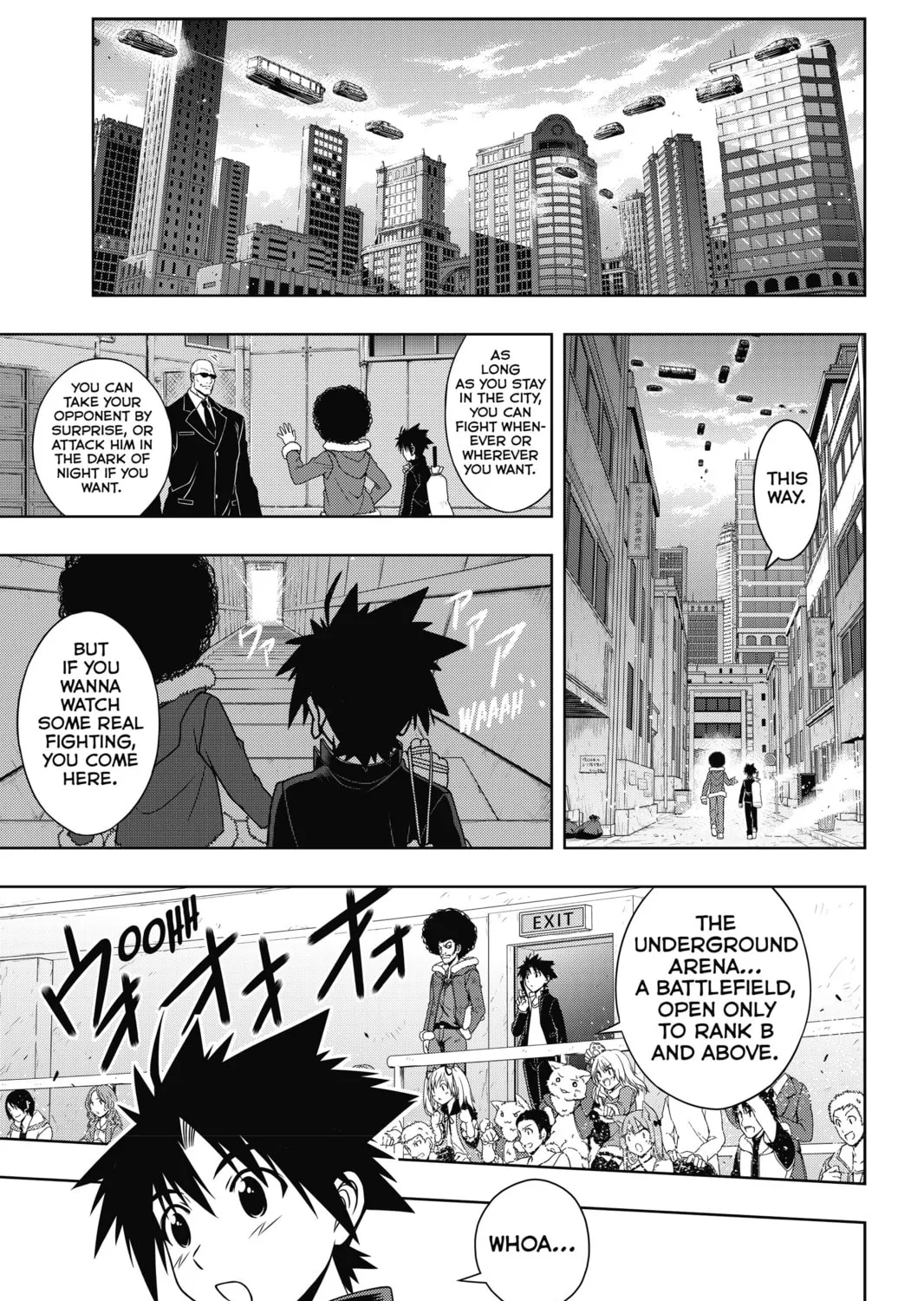 Read UQ HOLDER! chapter 68 image 24 on Lezhin