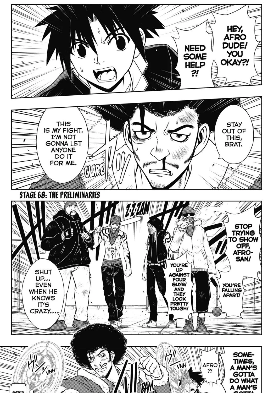 Read UQ HOLDER! chapter 68 image 4 on Lezhin