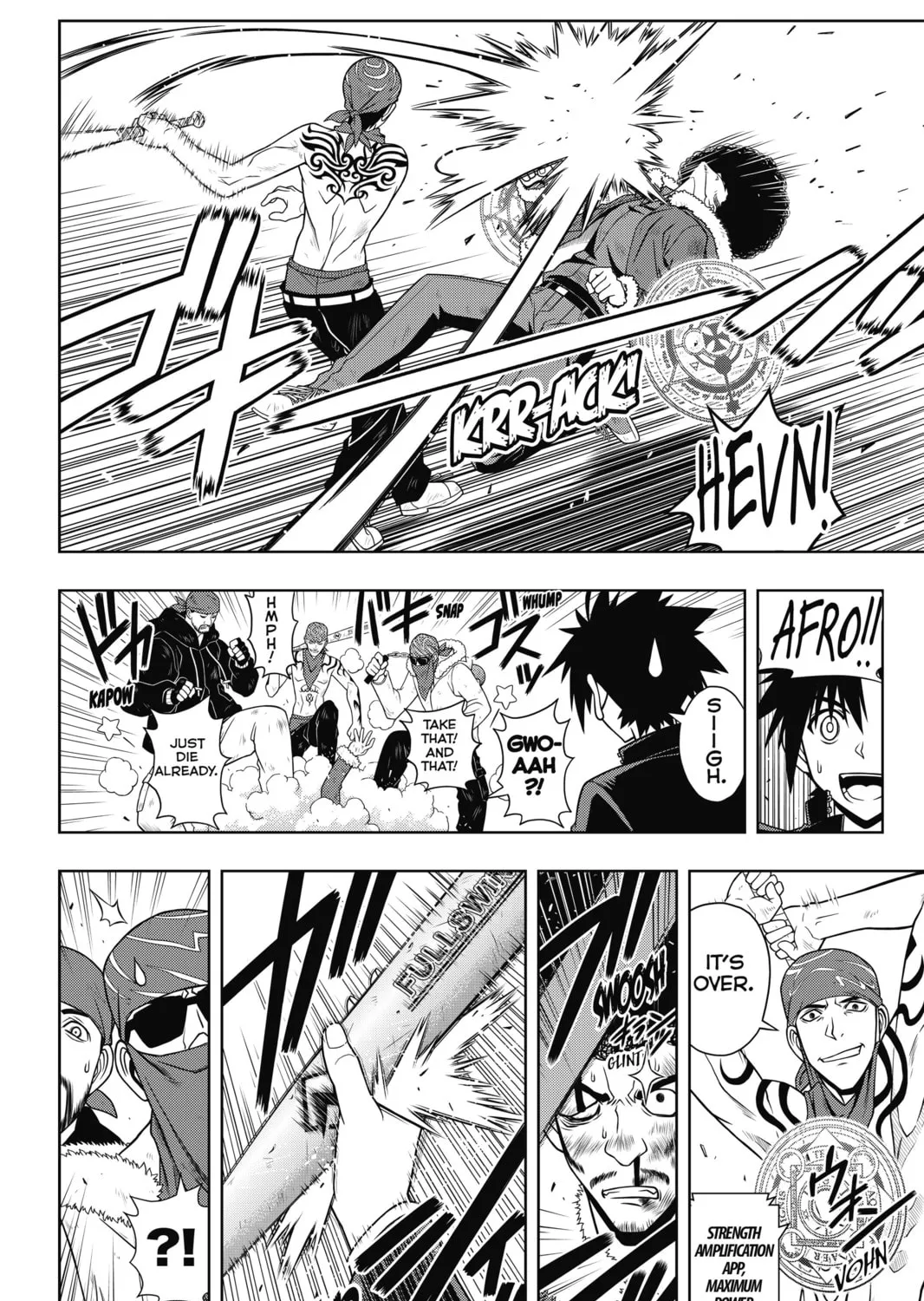 Read UQ HOLDER! chapter 68 image 6 on Lezhin