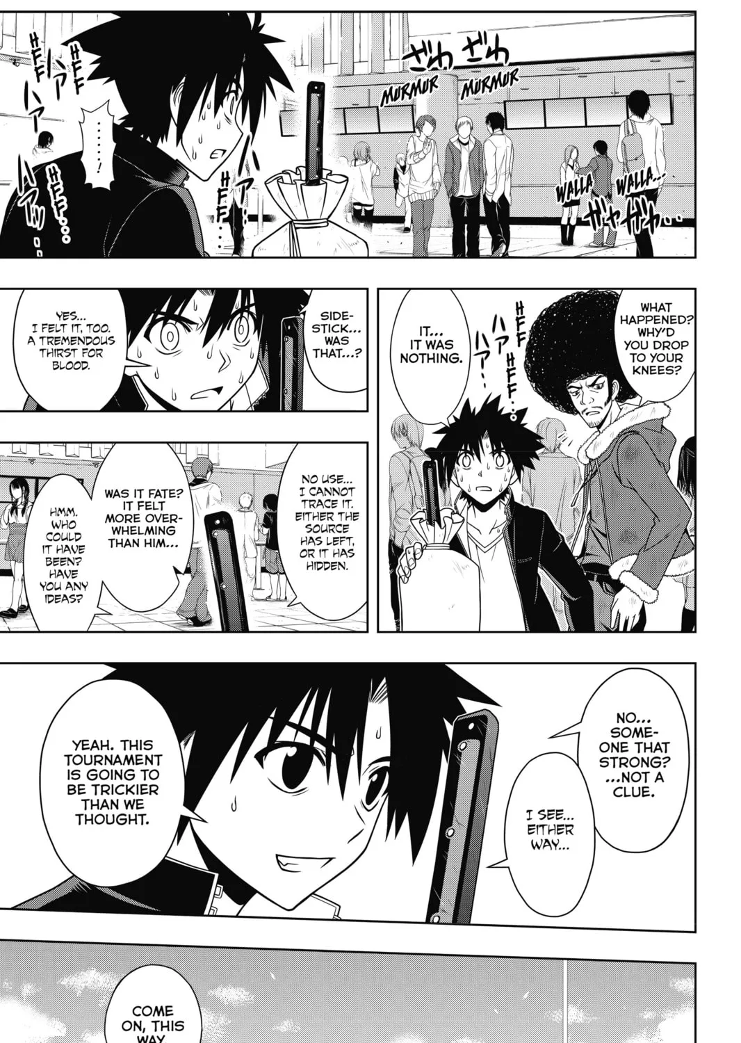 Read UQ HOLDER! chapter 69 image 12 on Lezhin