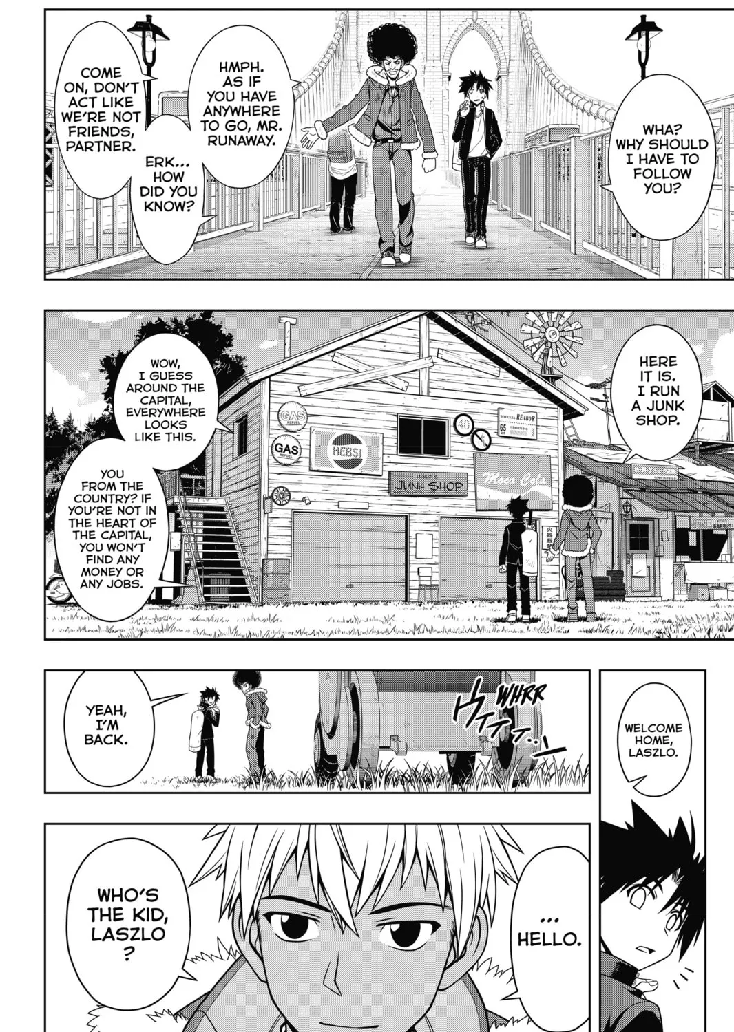 Read UQ HOLDER! chapter 69 image 14 on Lezhin
