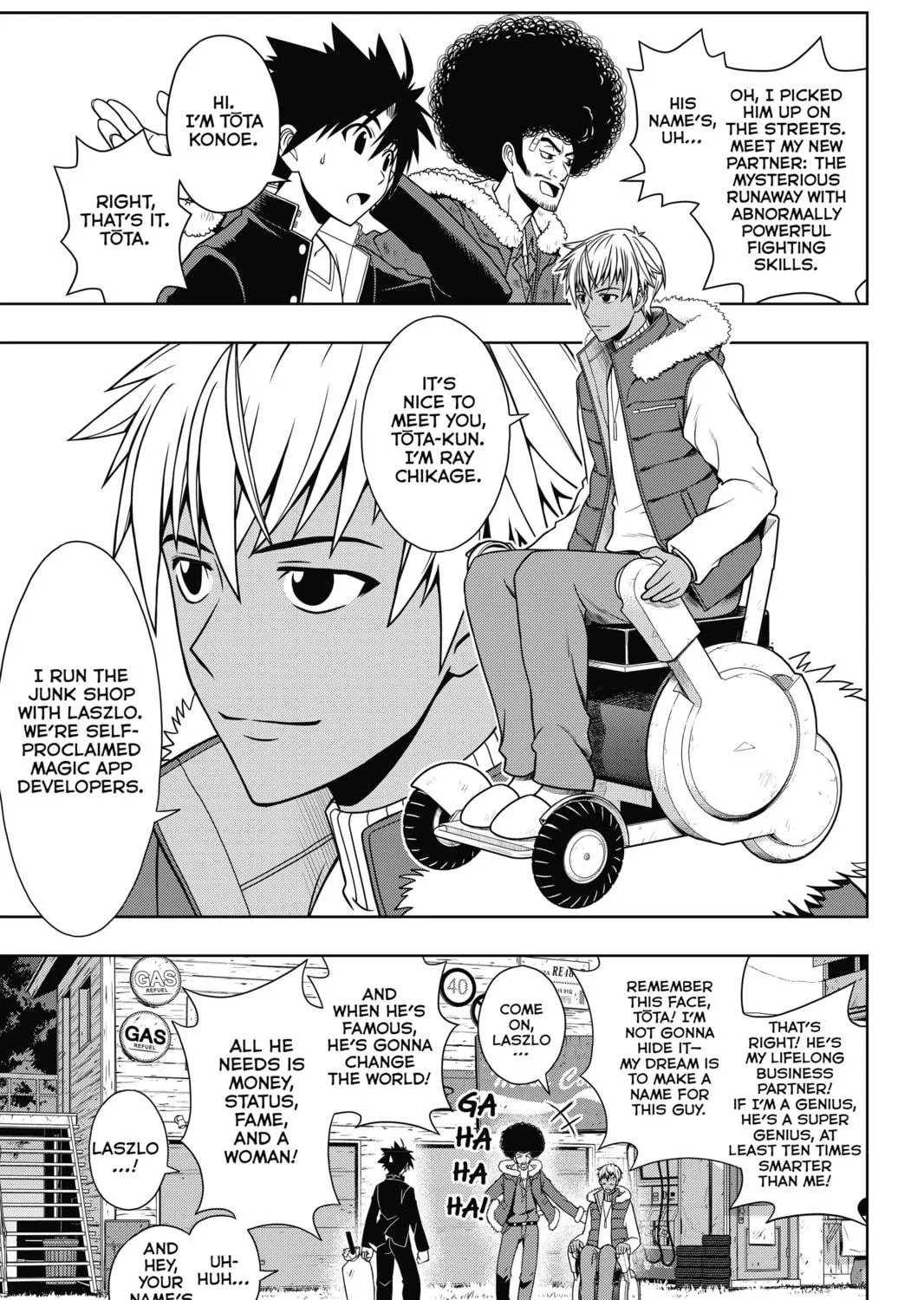 Read UQ HOLDER! chapter 69 image 16 on Lezhin