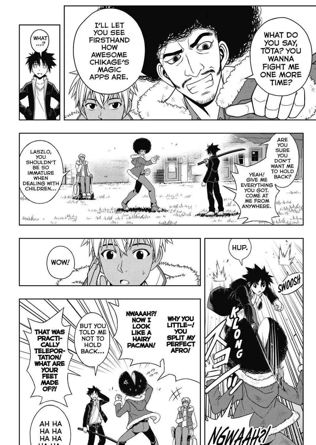 Read UQ HOLDER! chapter 69 image 18 on Lezhin