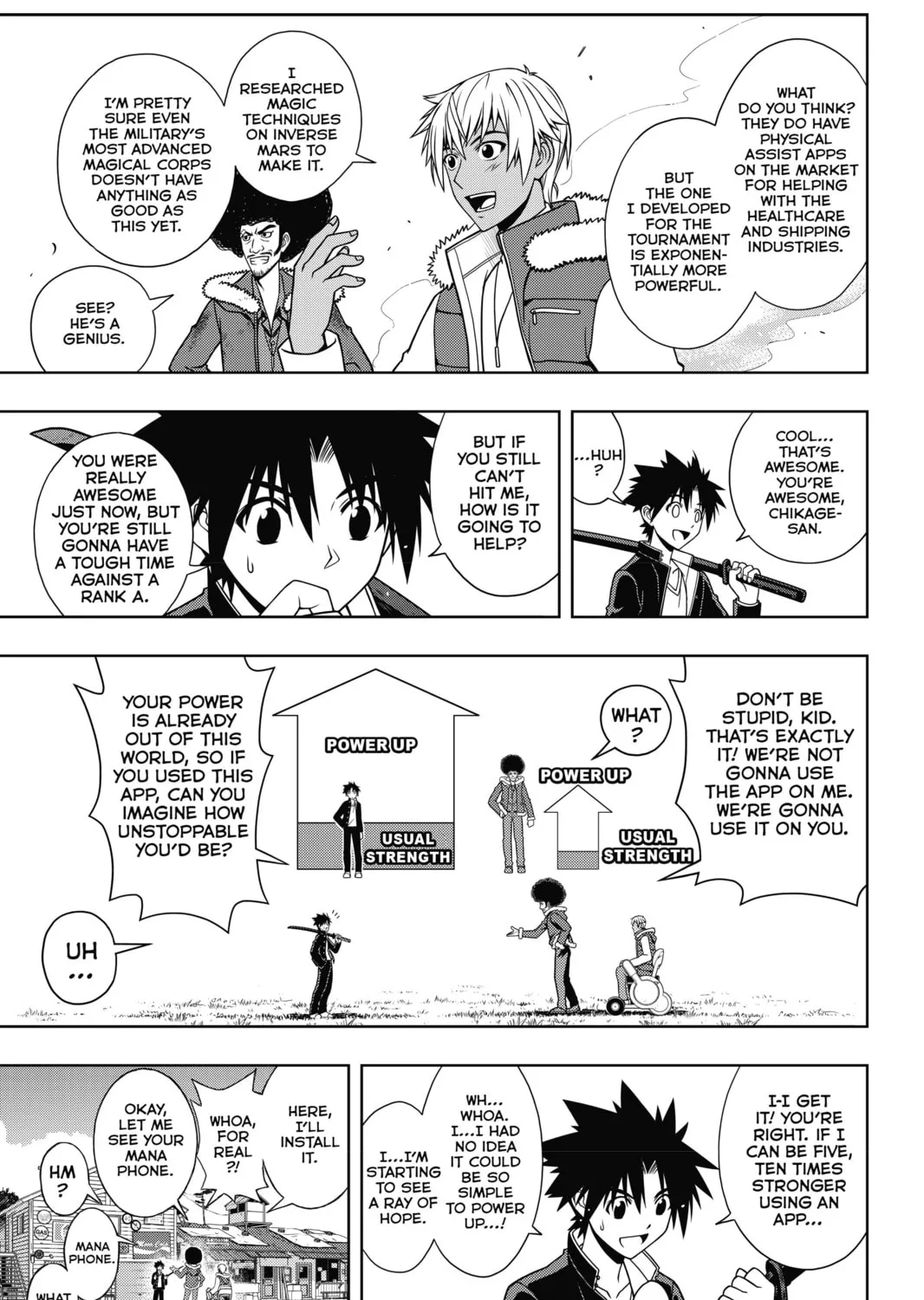 Read UQ HOLDER! chapter 69 image 24 on Lezhin