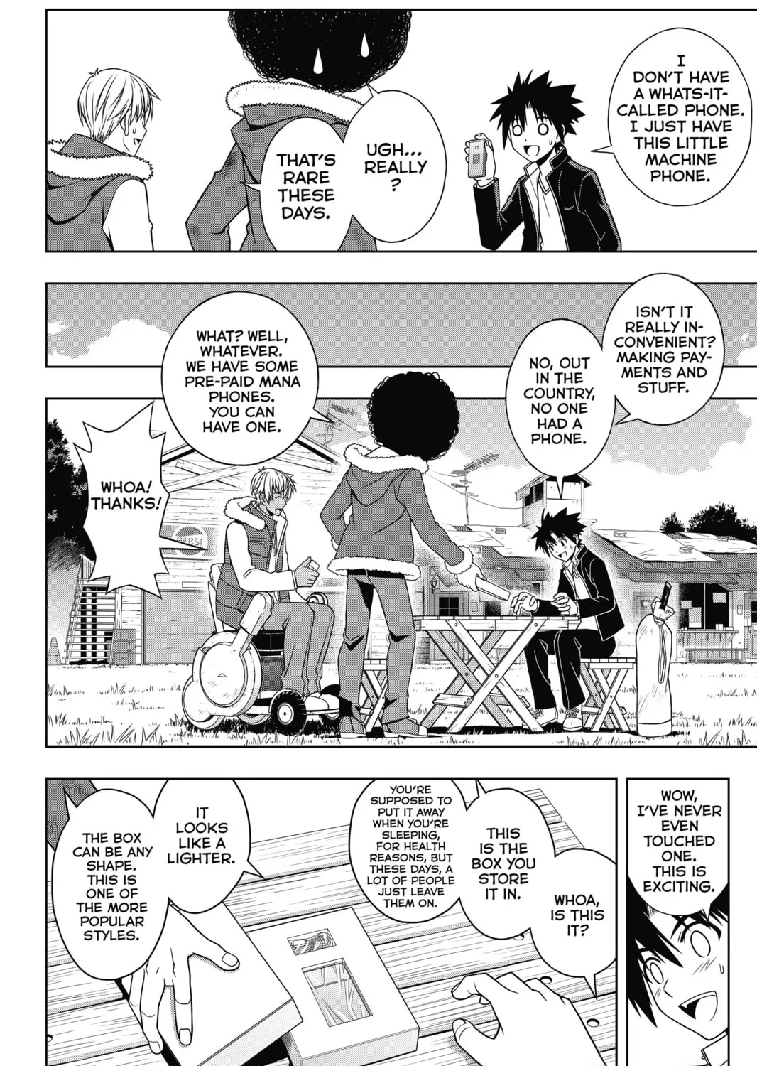 Read UQ HOLDER! chapter 69 image 26 on Lezhin