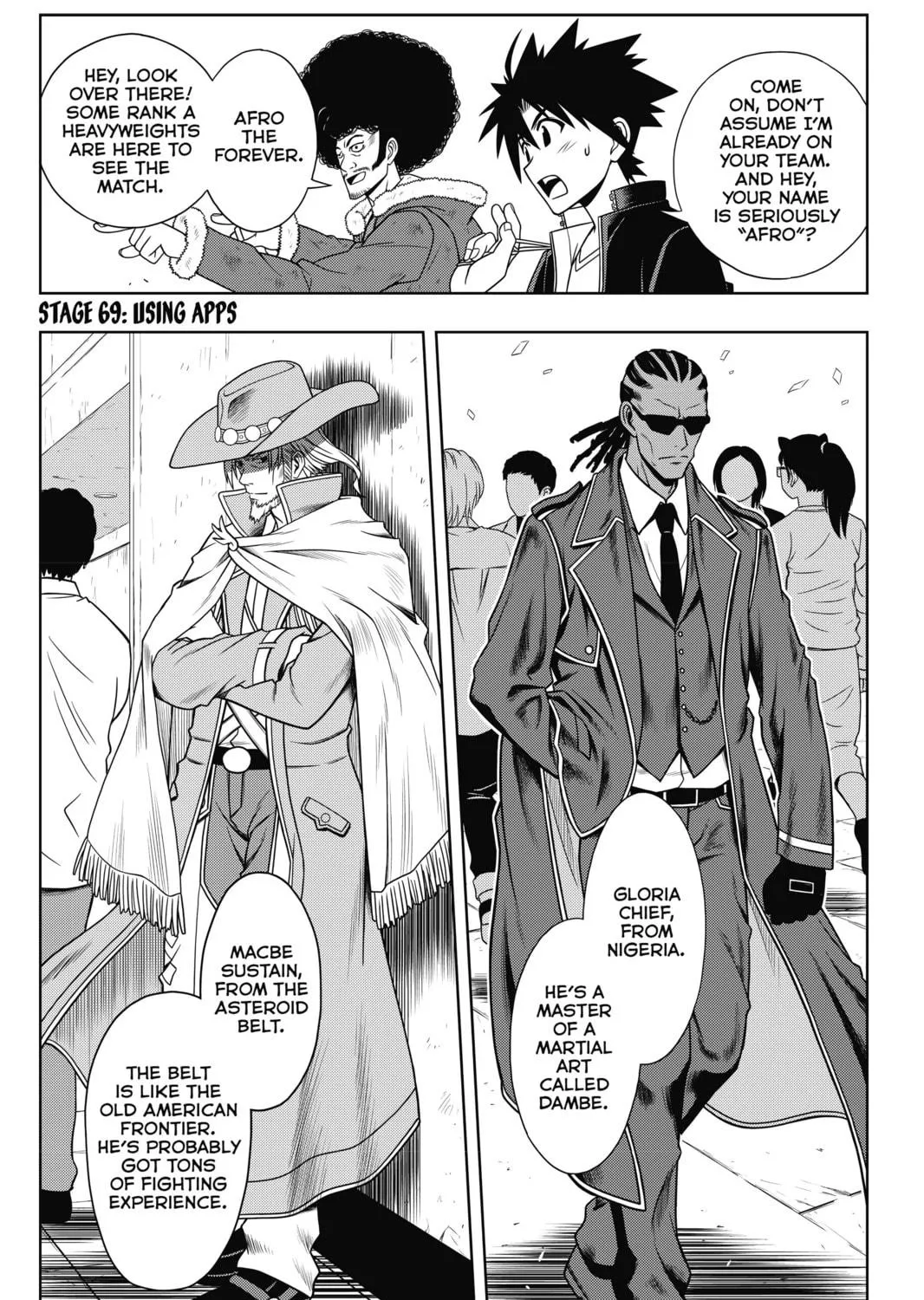 Read UQ HOLDER! chapter 69 image 4 on Lezhin